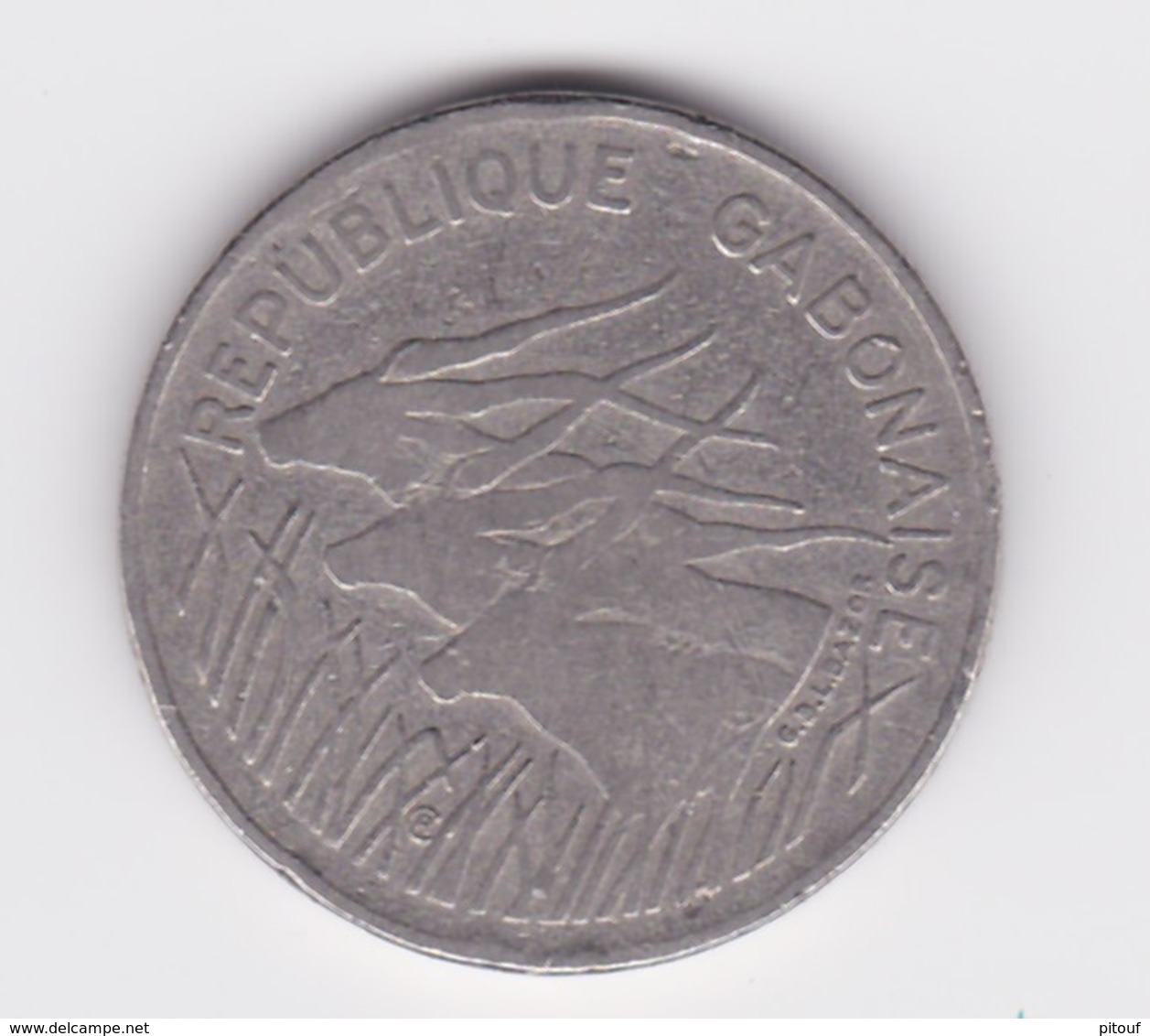 100 Francs 1975 TTB  République Gabonaise  Peu Courante - Gabun