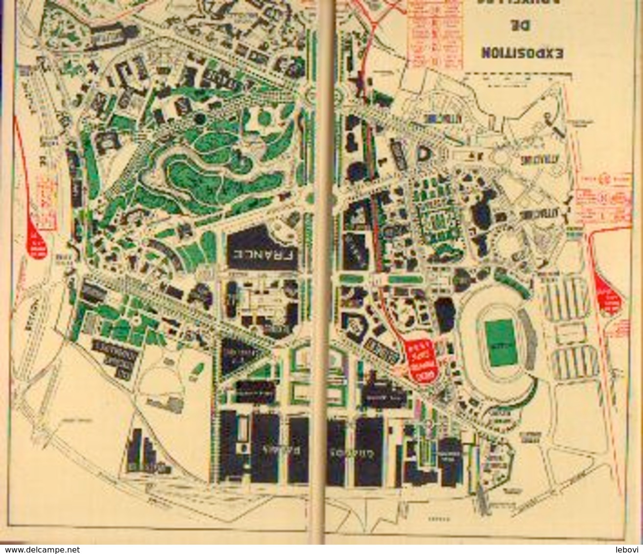 (BRUXELLES) «Les Transports Bruxellois – Exposition 1935 » - Plans Divers + Lignes En Relation Avec L’index Des Rues ) - Chemin De Fer