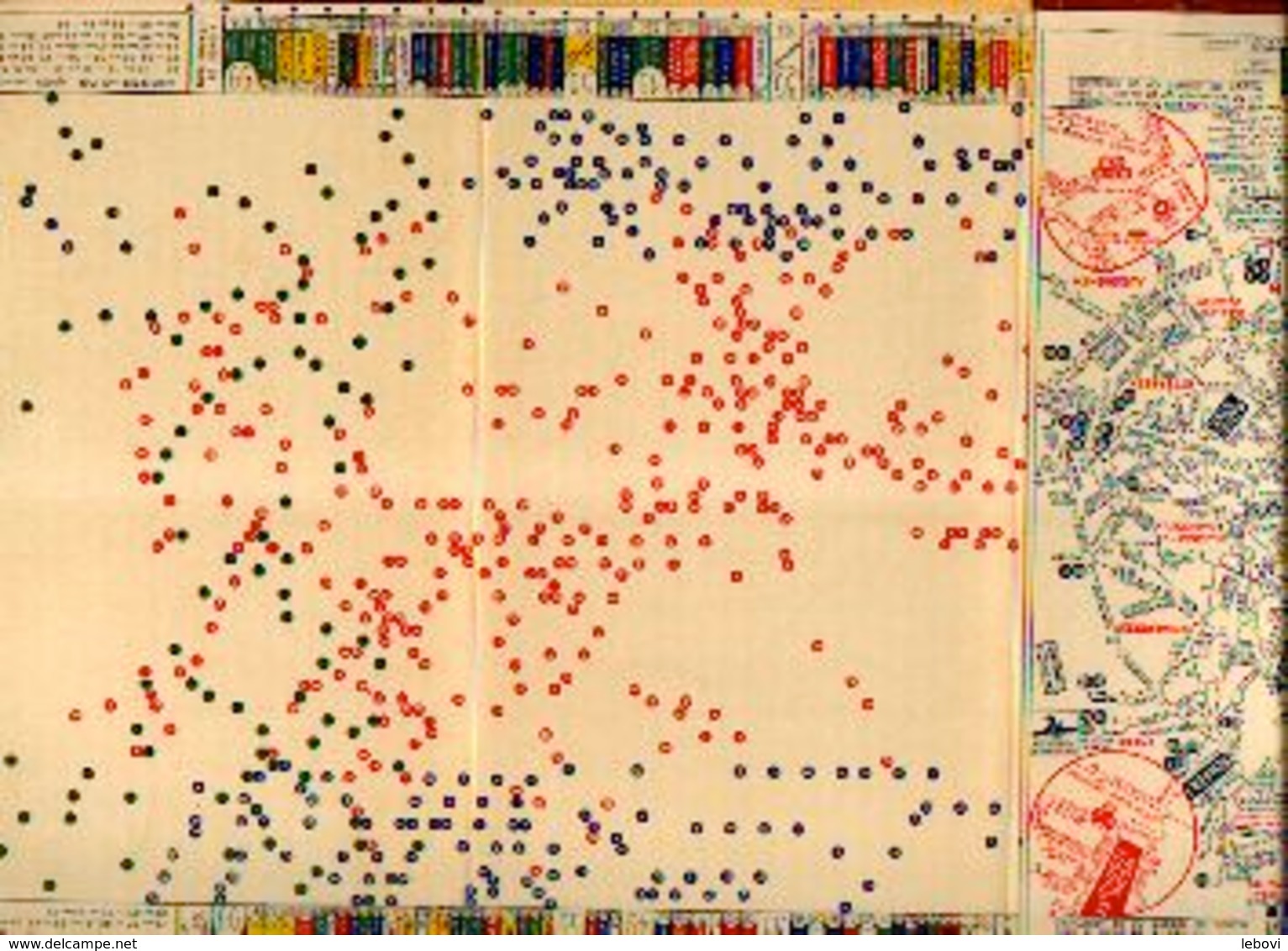 (BRUXELLES) «Les Transports Bruxellois – Exposition 1935 » - Plans Divers + Lignes En Relation Avec L’index Des Rues ) - Chemin De Fer