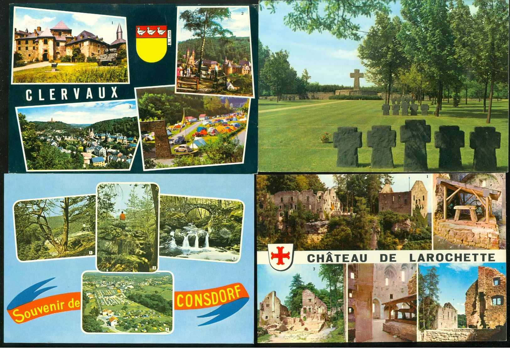 Beau Lot De 60 Cartes Postales Semi Modernes Grand - Duché De Luxembourg  Mooi Lot Van 60 Postkaarten Gr. Form.Luxemburg - 5 - 99 Cartes