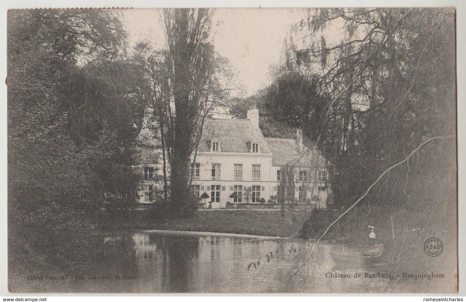 CPA 62 RACQUINGHEM Château De Bambecq - Autres & Non Classés