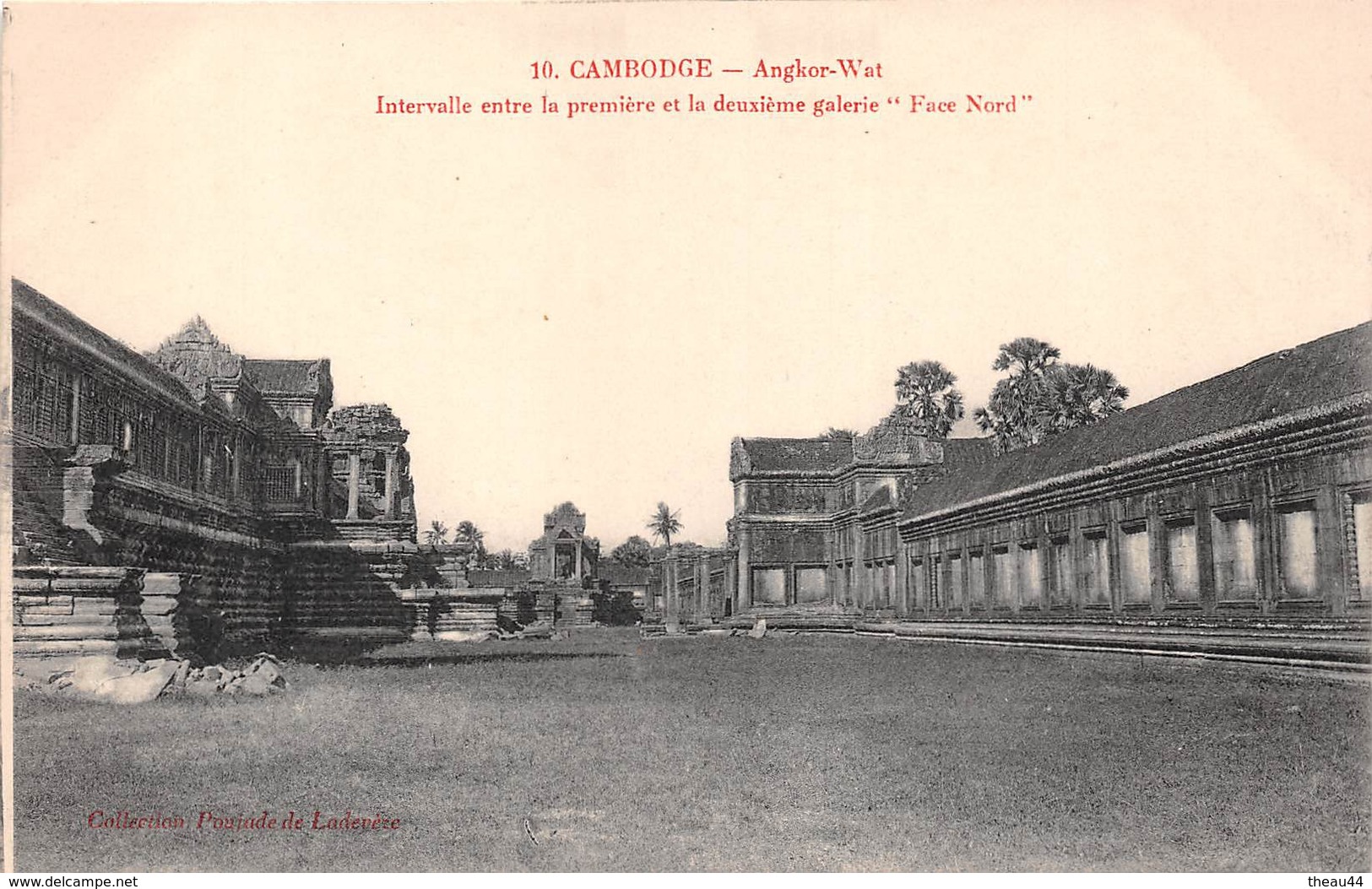 ¤¤  -  CAMBODGE   -   ANGKOR-VAT  -  Intervalle Entre La 1ere Et La 2eme Galerie      -   ¤¤ - Camboya
