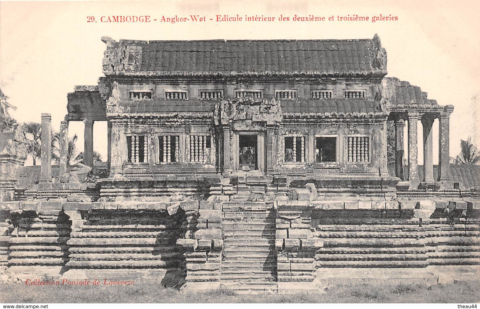 ¤¤  -  CAMBODGE   -   ANGKOR-VAT  -  Edicule Intérieur Des 2e Et 3e Galerie - Kambodscha