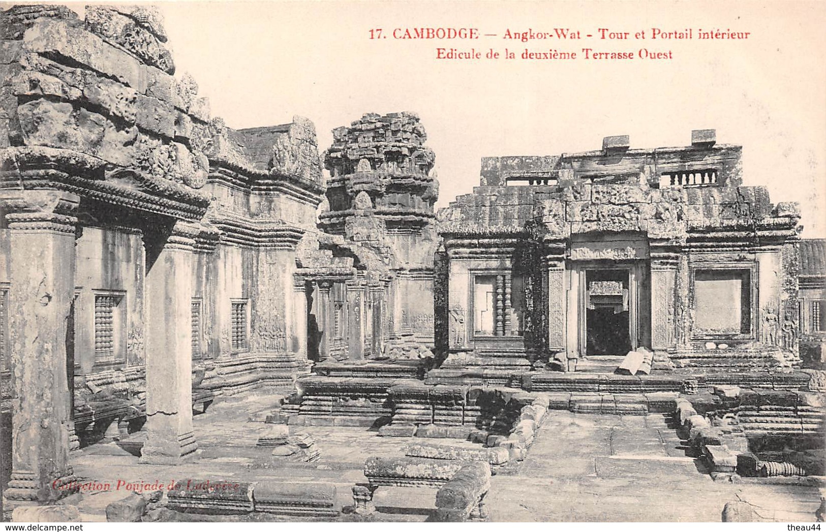 ¤¤  -  CAMBODGE   -   ANGKOR-VAT  -  Tour Et Portail  -  Edicule De La 2e Terrasse Ouest - Kambodscha