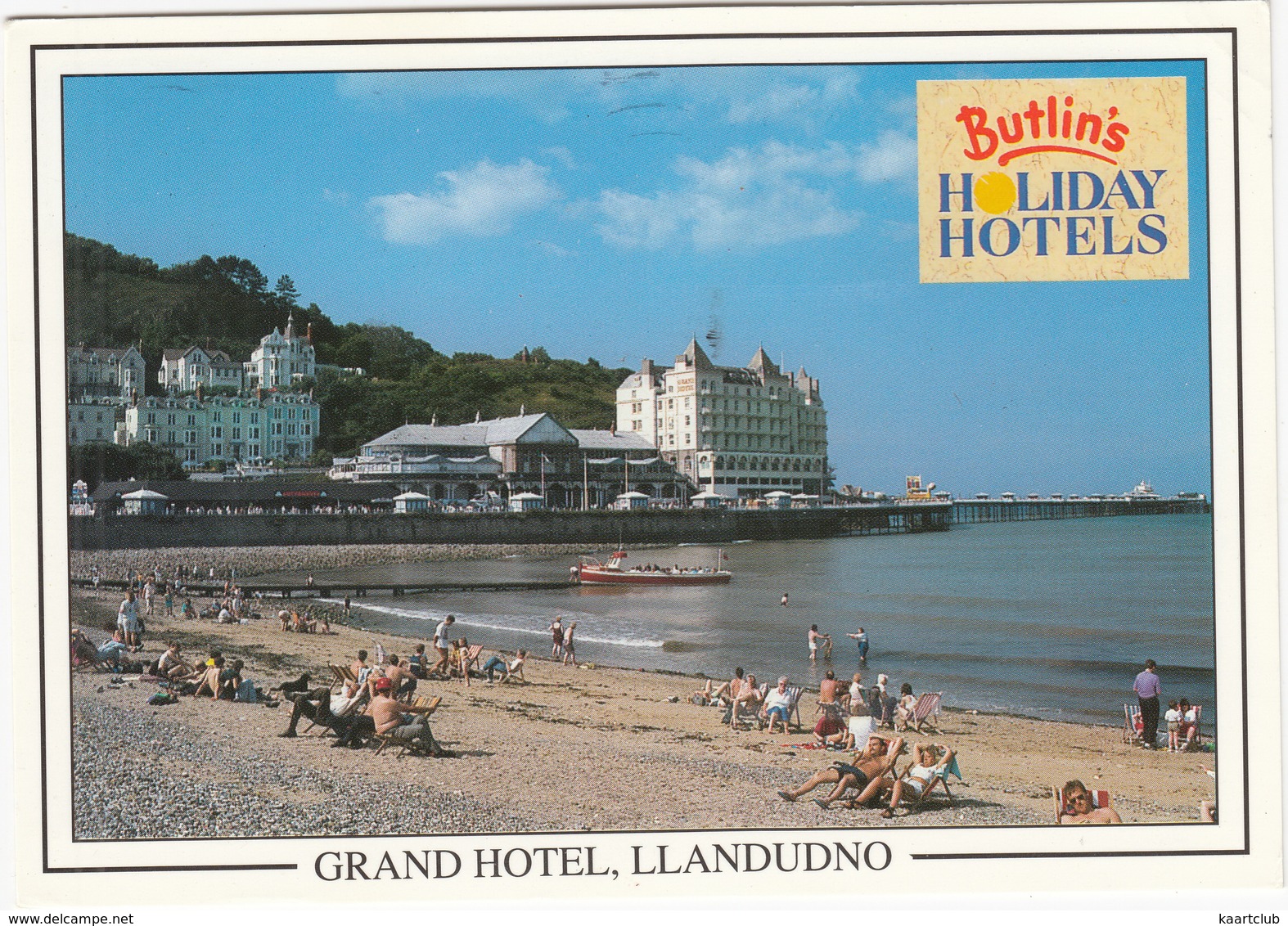 Grand Hotel, Llandudno - 'Butlin's Holiday Hotels', Happy Valley Road  -  (Wales) - Caernarvonshire