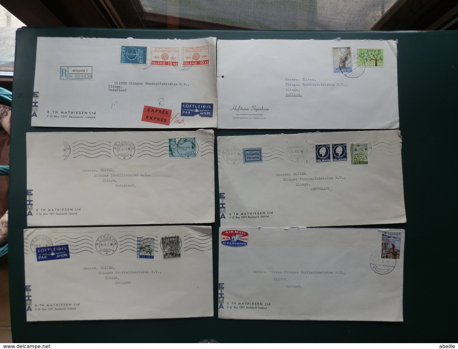 KARTONNEN10/LOT8     8 LETTERS + CP AUTRICHE - Storia Postale