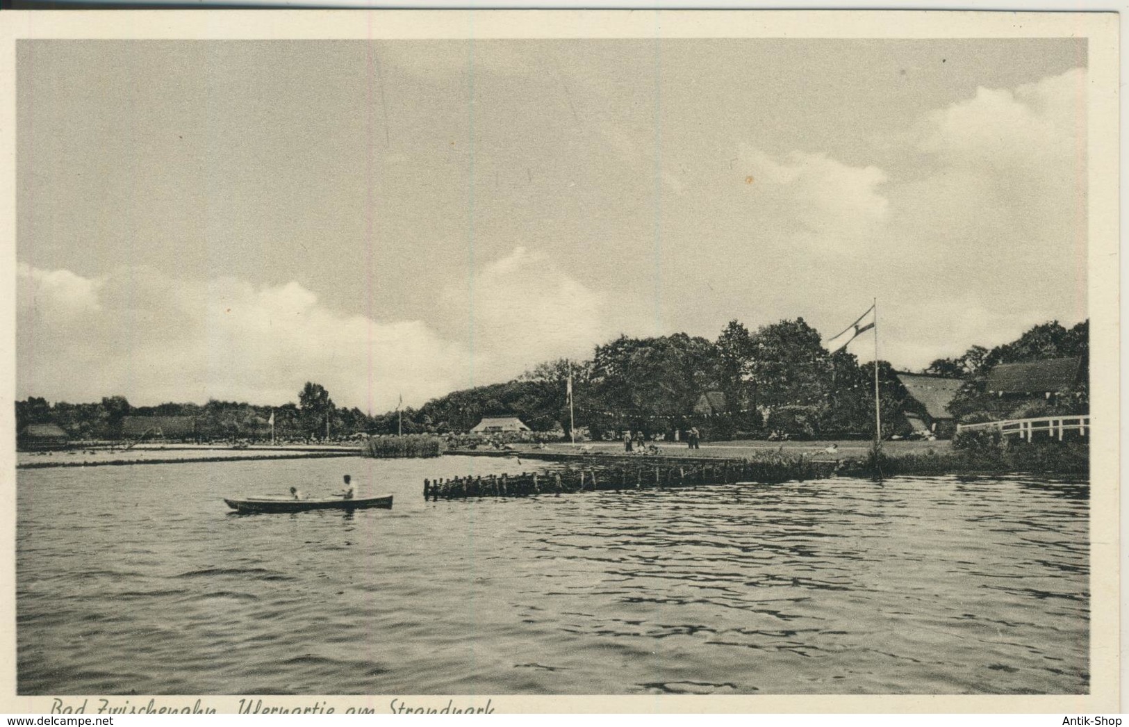 Bad Zwischenahn V. 1955  Uferpartie Am Strandpark  (360) - Bad Zwischenahn