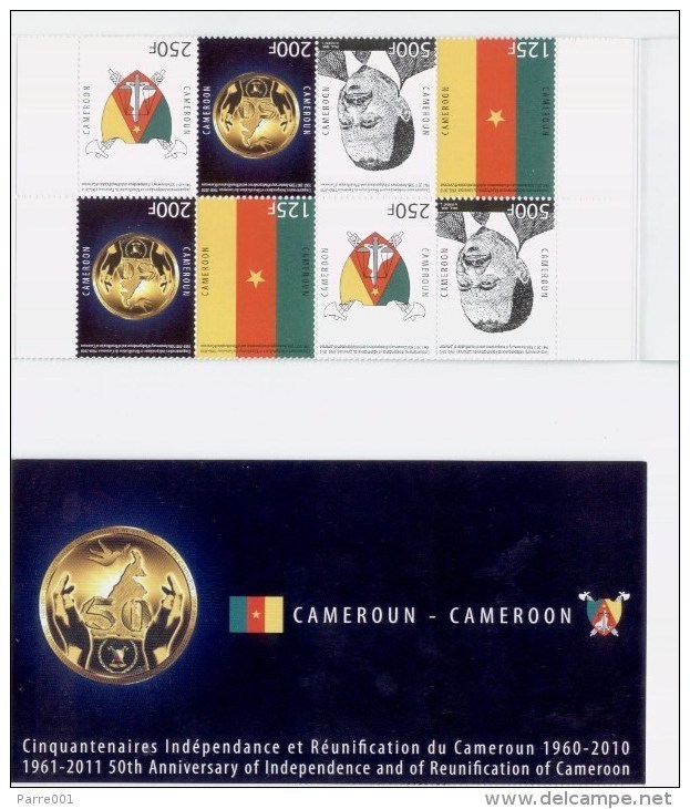 Cameroun Cameroon 2010 Independence Mint Stamp Booklet - Camerun (1960-...)