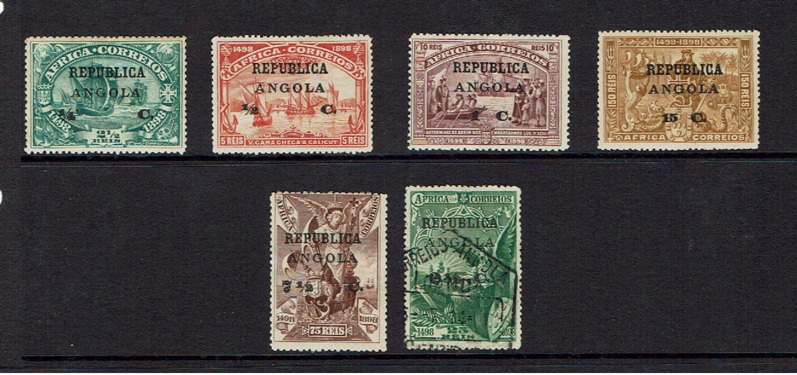 ANGOLA...overprinted On Portugese Africa - Angola