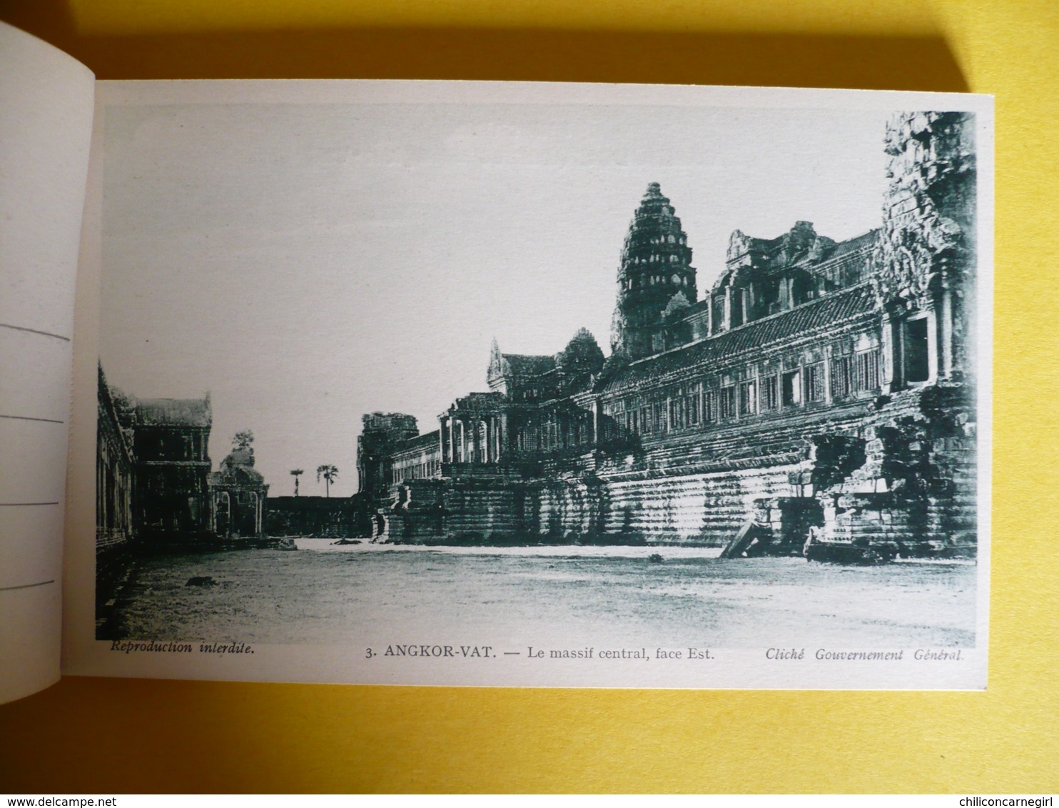 20 Cp - Cambodge - Indochine - Ruines D'Angkor Vat - Bonzes - Danseuses - EUGENE BISTAQUE - LA MAISON D'ART COLONIAL - Cambodge