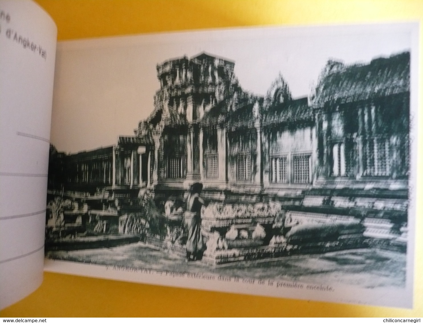 20 Cp - Cambodge - Indochine - Ruines d'Angkor Vat - Bonzes - Danseuses - EUGENE BISTAQUE - LA MAISON D'ART COLONIAL