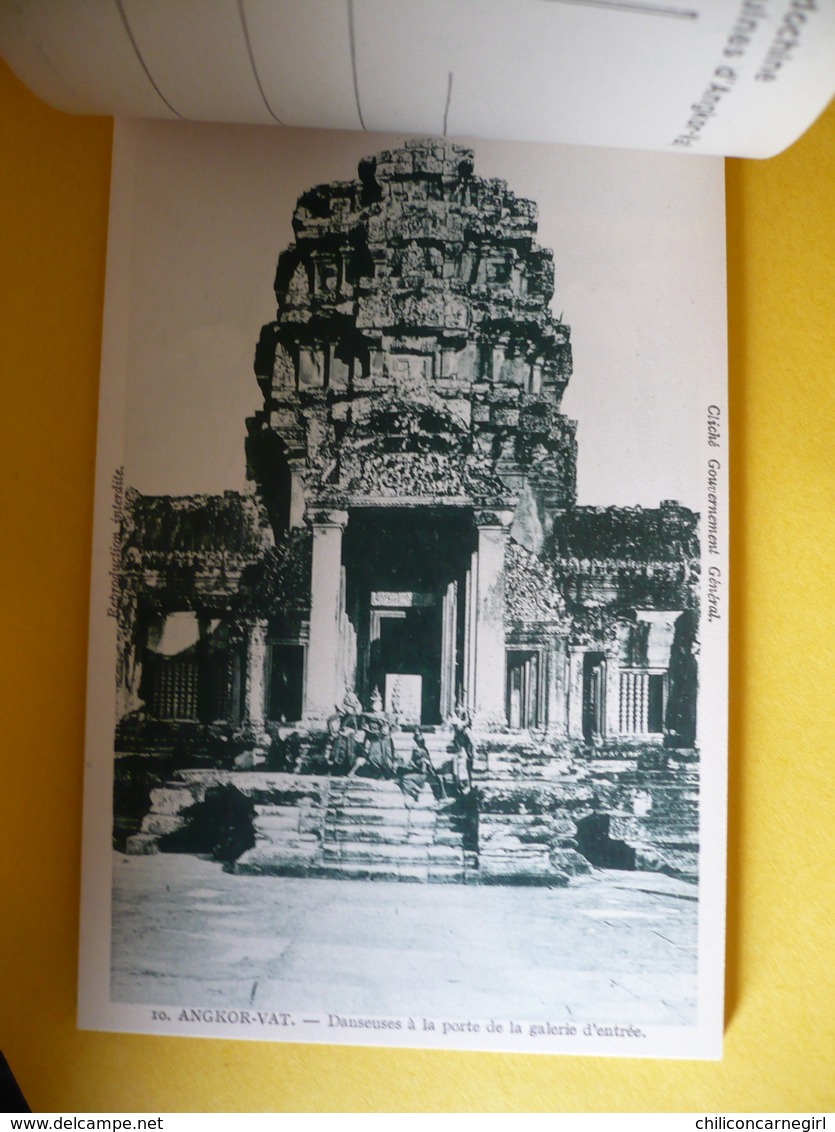 20 Cp - Cambodge - Indochine - Ruines d'Angkor Vat - Bonzes - Danseuses - EUGENE BISTAQUE - LA MAISON D'ART COLONIAL