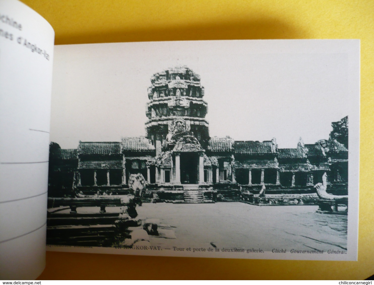 20 Cp - Cambodge - Indochine - Ruines d'Angkor Vat - Bonzes - Danseuses - EUGENE BISTAQUE - LA MAISON D'ART COLONIAL