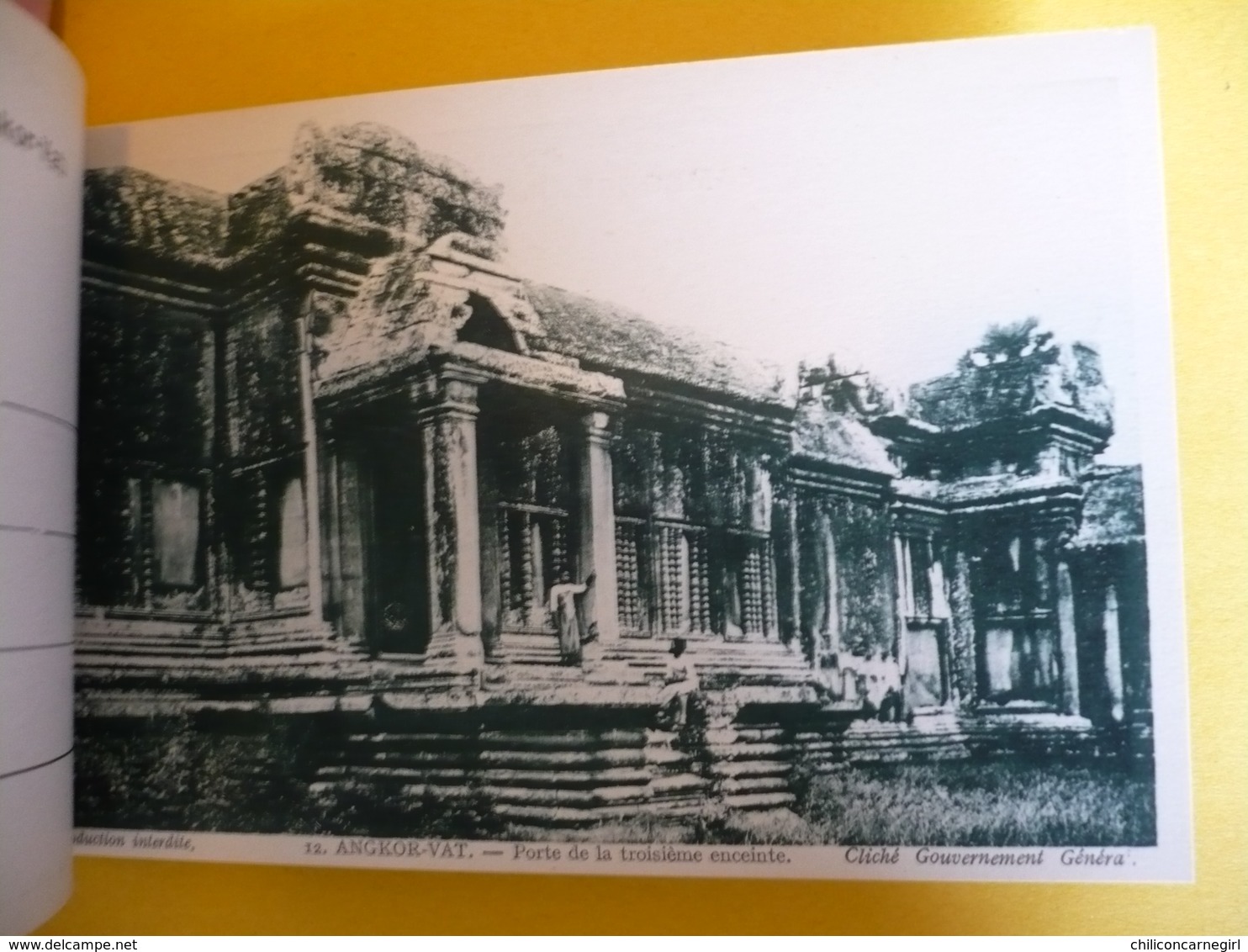 20 Cp - Cambodge - Indochine - Ruines d'Angkor Vat - Bonzes - Danseuses - EUGENE BISTAQUE - LA MAISON D'ART COLONIAL