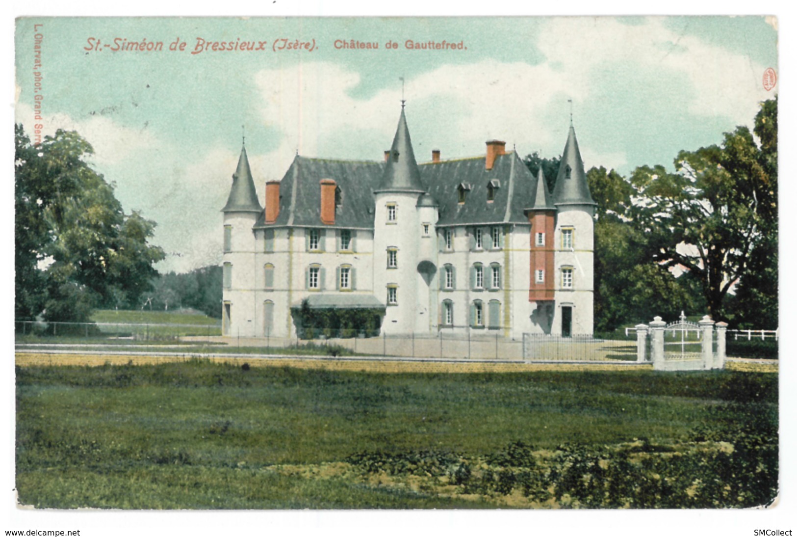 38 Saint Siméon De Bressieux, Chateau De Gauttefred (3554) - Other & Unclassified