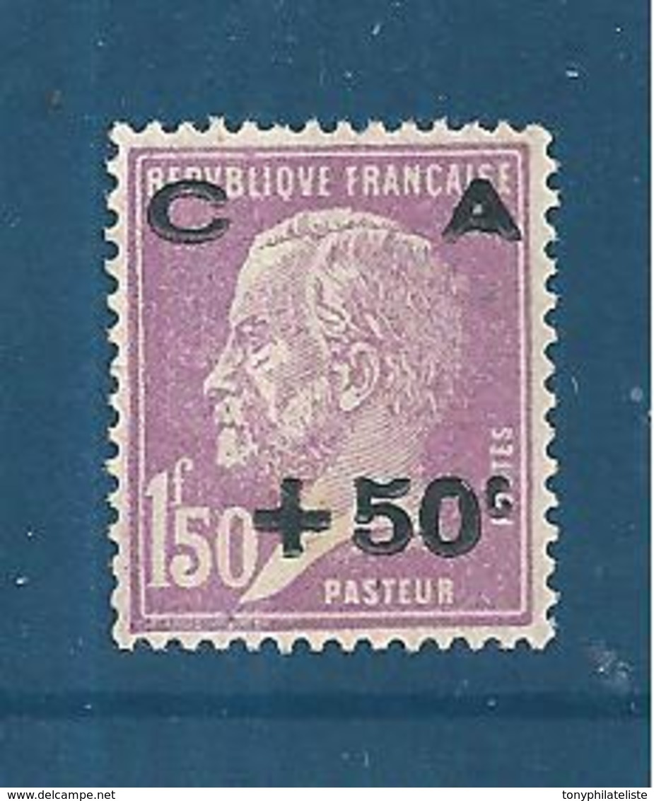 France Timbre De 1929 Caisse D'amortissement  N°255 Neuf Petite Trace De Charnière  Cote 65€ - 1927-31 Cassa Di Ammortamento
