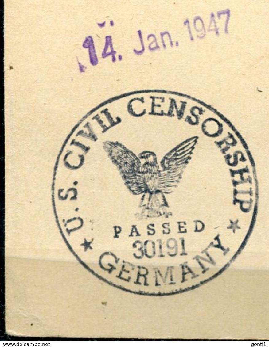 Schweiz 1946 Bildganzsache (Trogen)10 Cent Braun Mit Zusatzfrankatur Und US Zensurstempel"Trogen-Berlin"1 GS Used, - Interi Postali