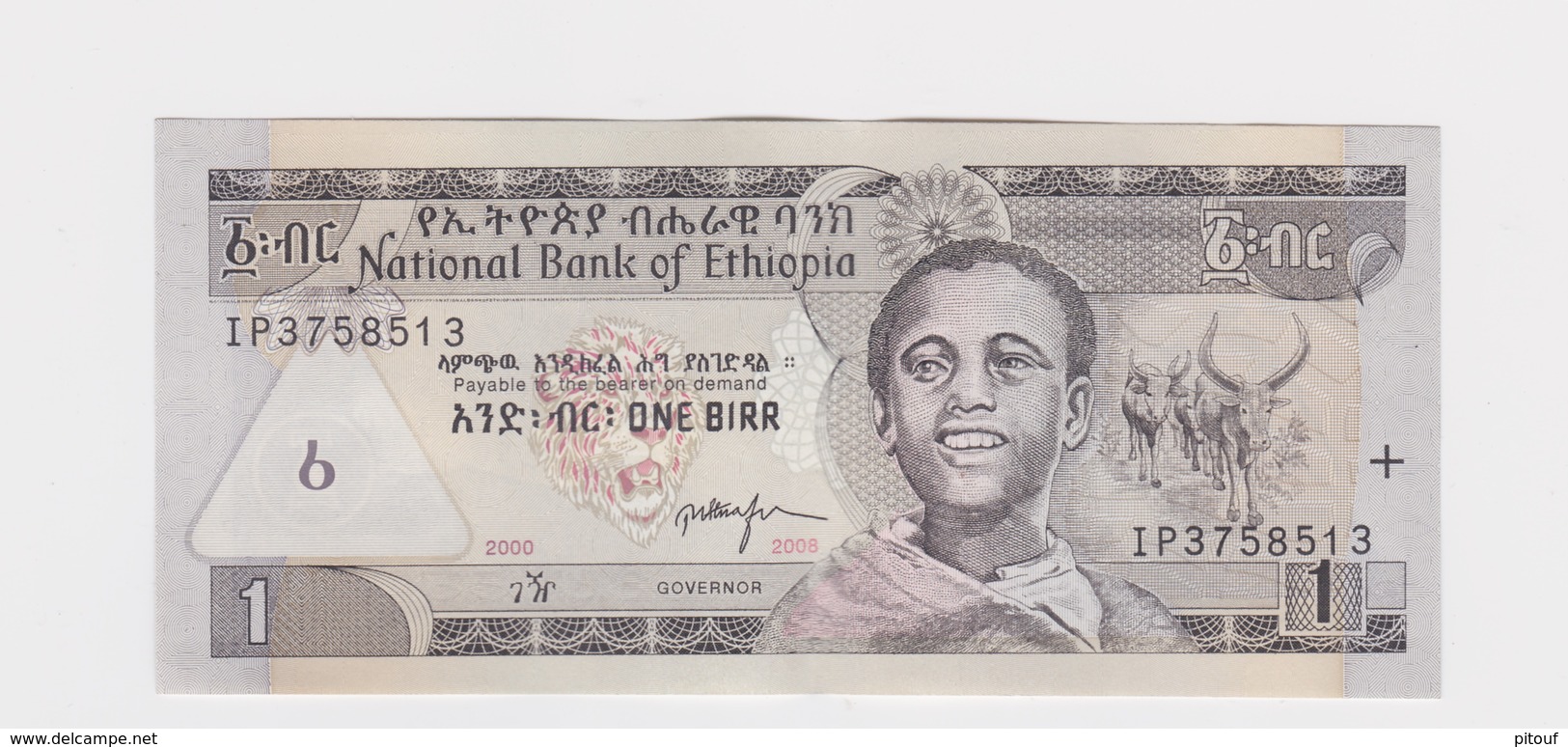 1 Birr 2008 Etat Neuf - Ethiopië