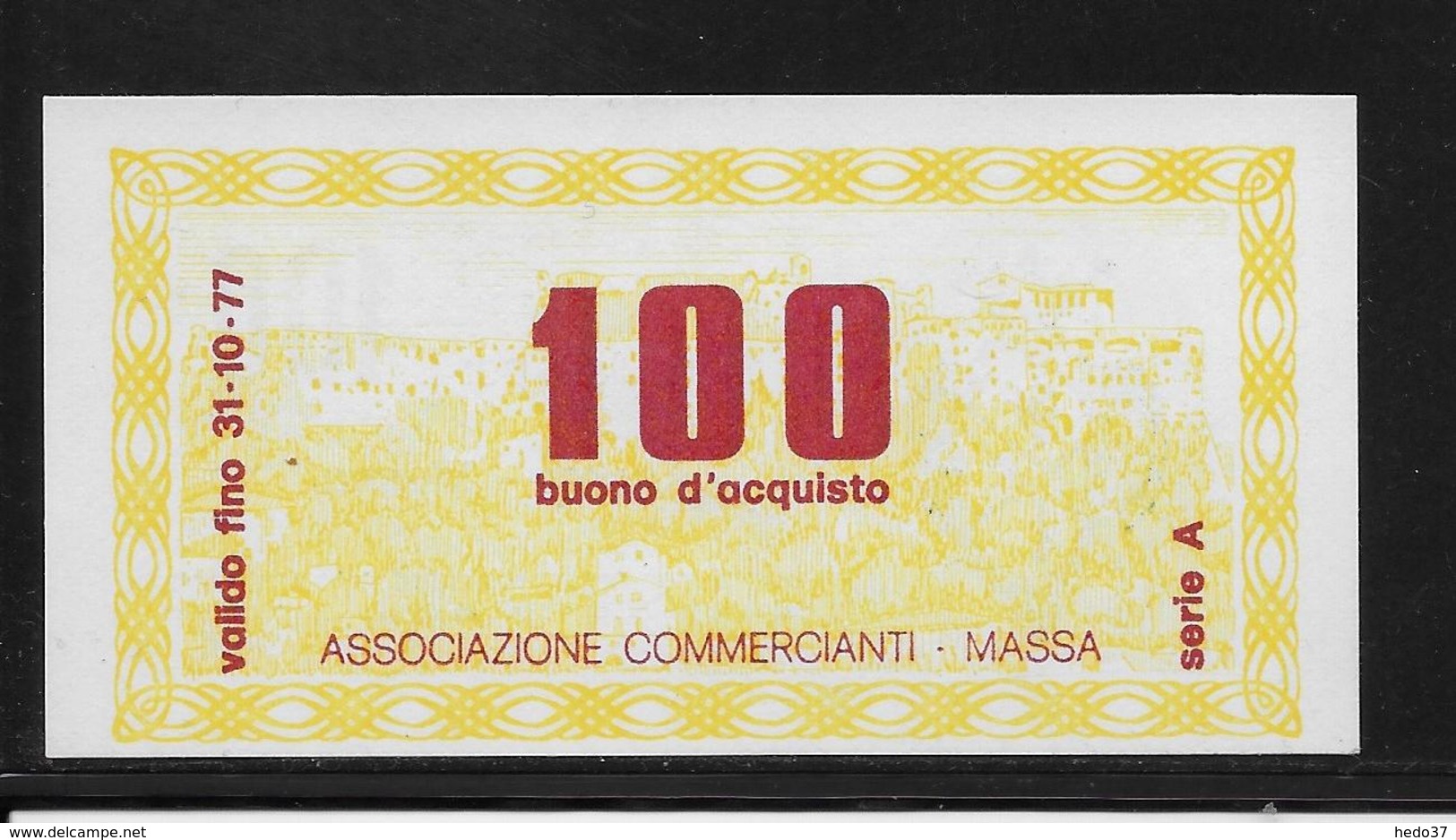 Italie - Chèque - 100 Lire - NEUF - [10] Chèques