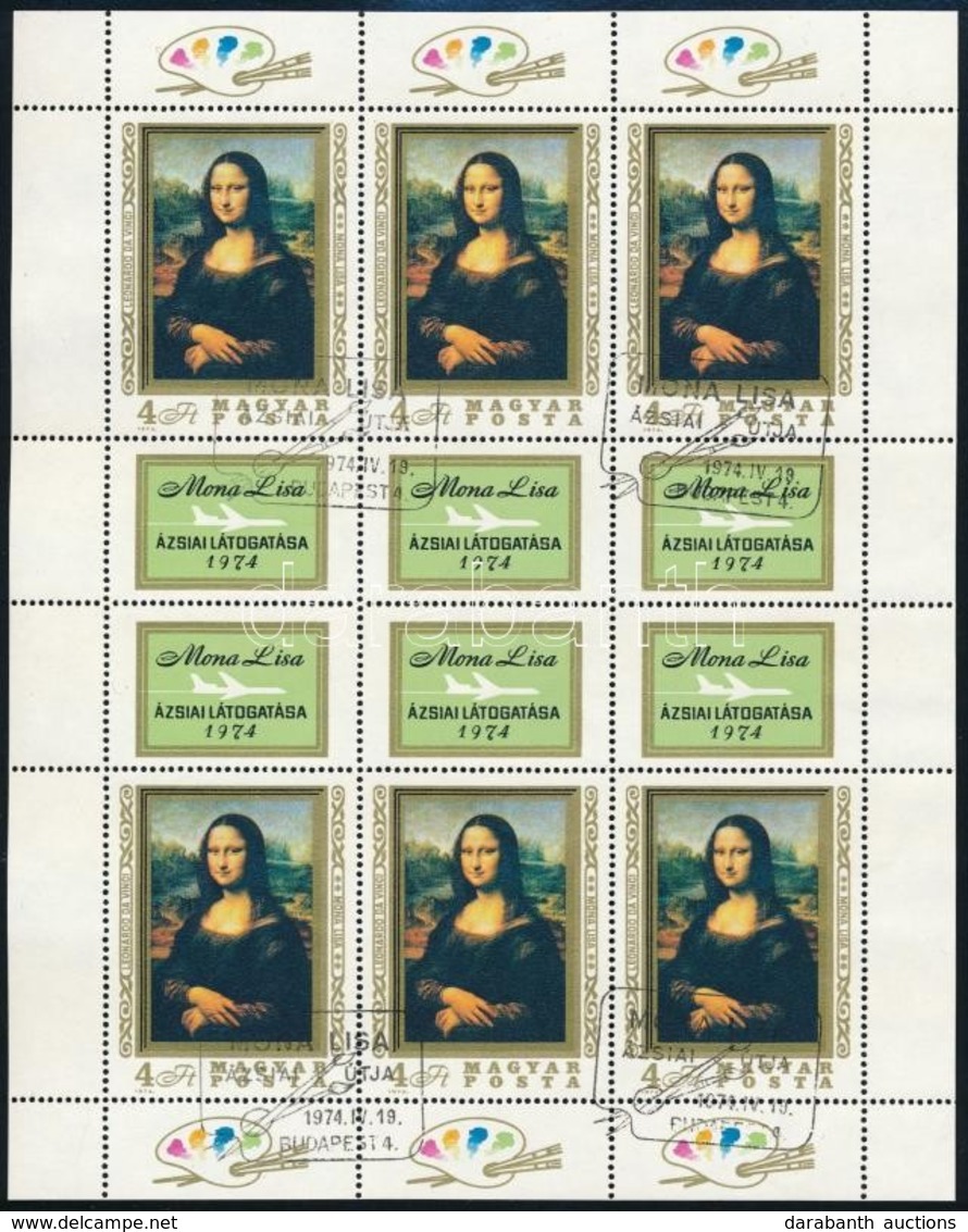 O 1974 Mona Lisa Kisív (13.000) - Autres & Non Classés