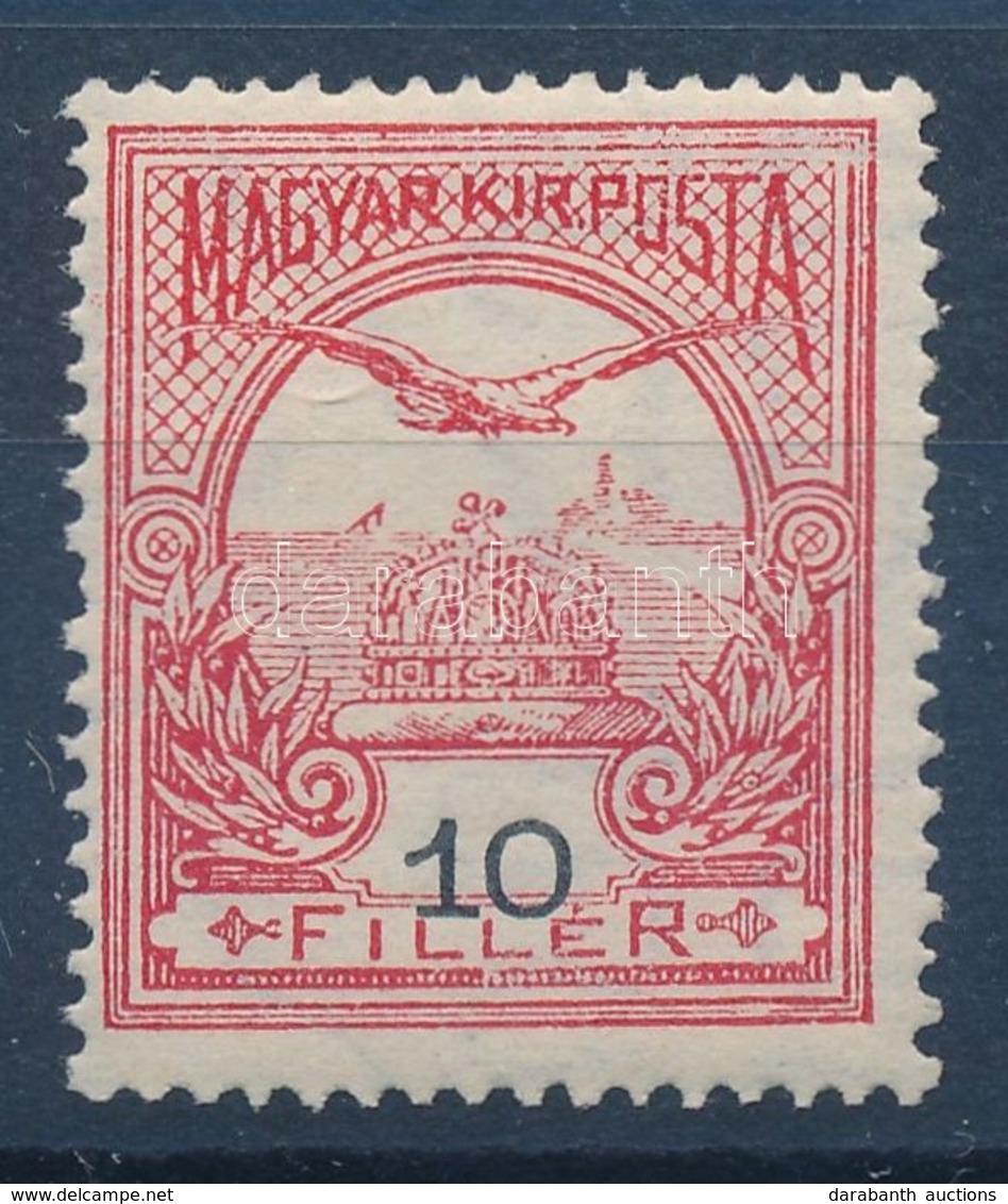 ** 1913 Turul 10f Er?sen Eltolódott értékszámmal - Other & Unclassified