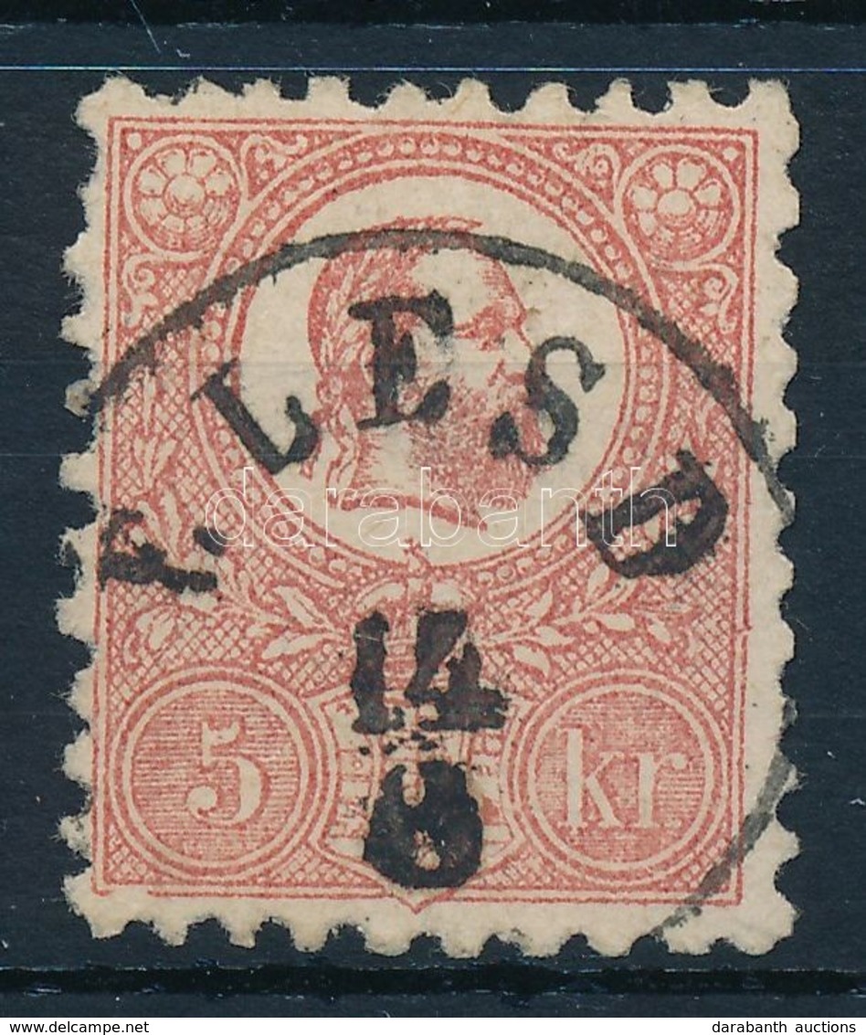 O 1871 K?nyomat 5kr ,,ÉLESD' (Gudlin 250 Pont ) - Andere & Zonder Classificatie