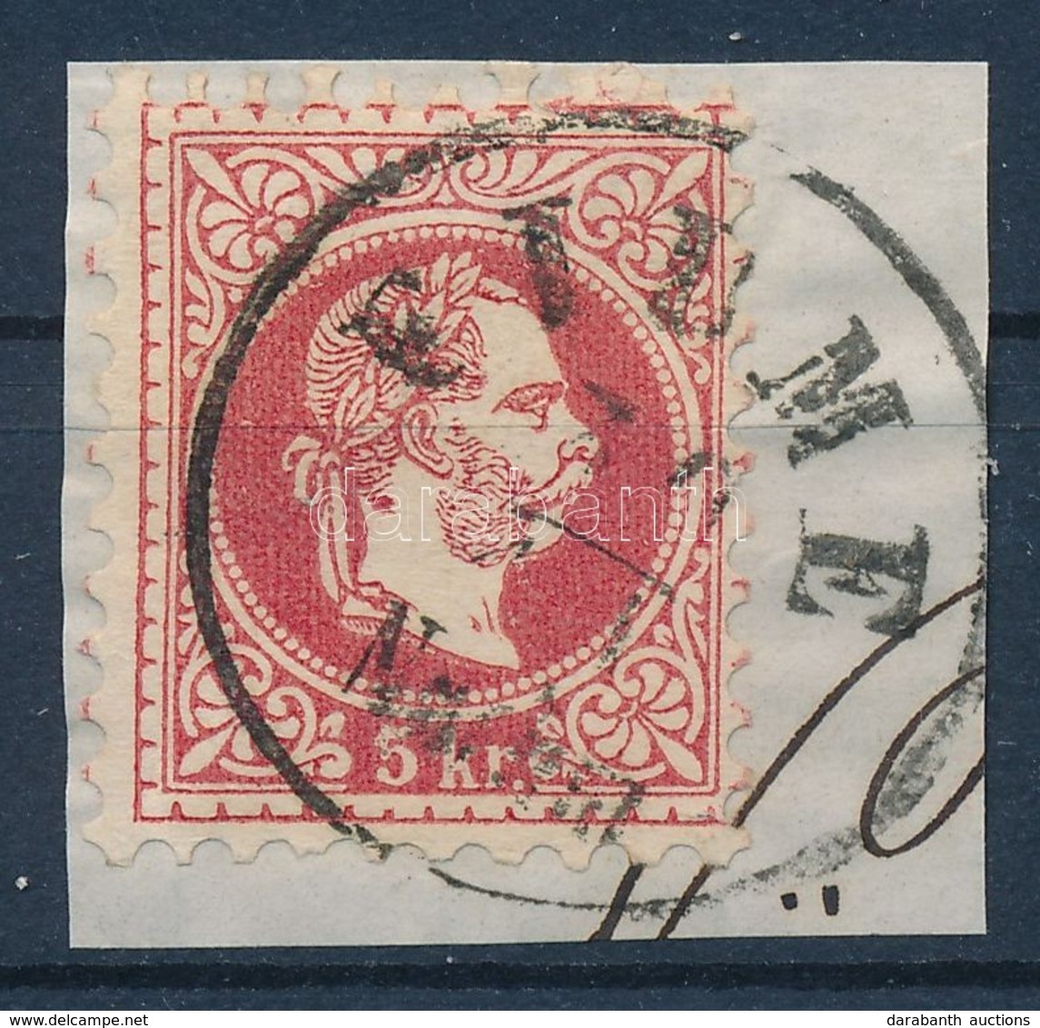 1867 5kr 'FIUME' (Gudlin 80 P) - Andere & Zonder Classificatie