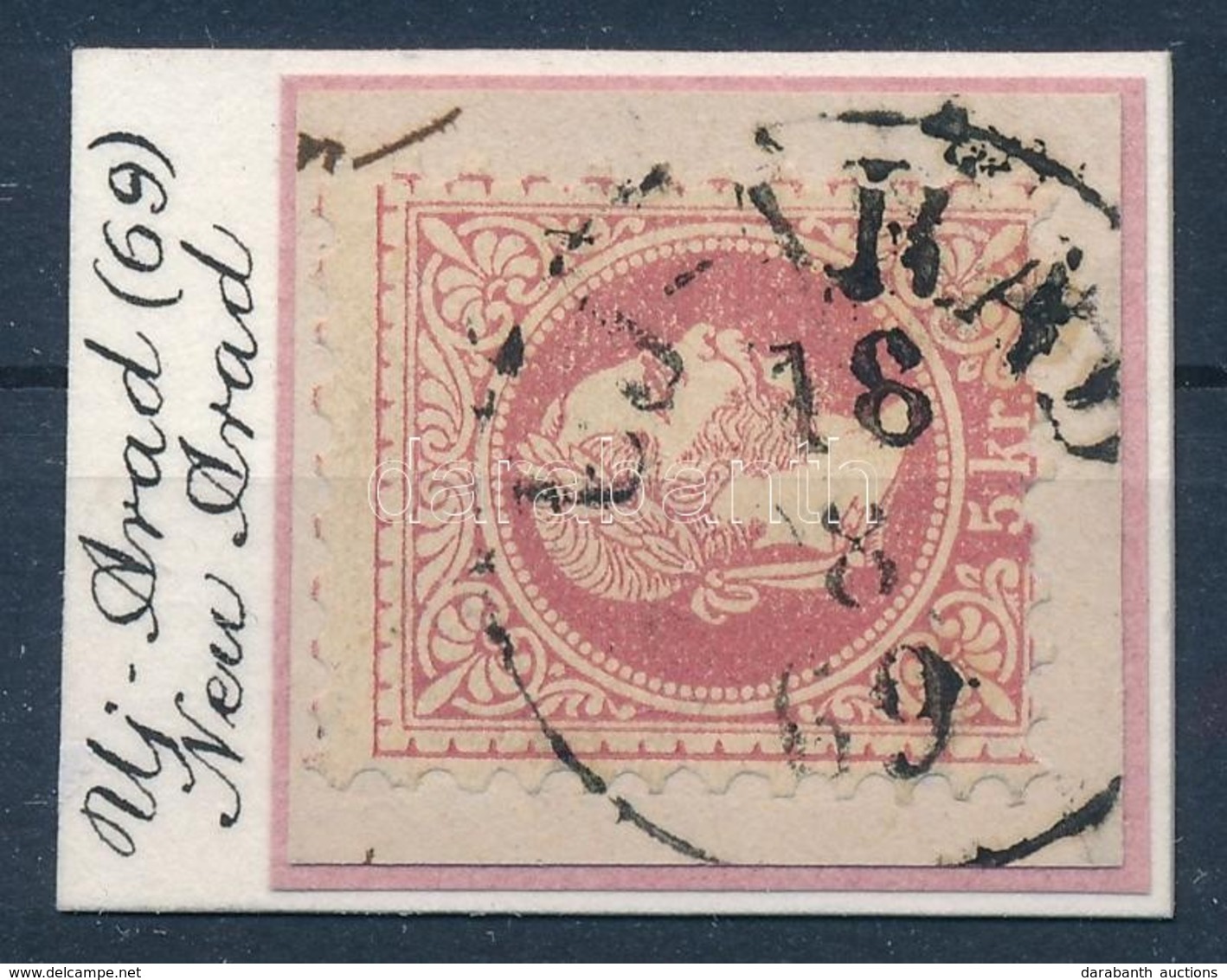 1867 5kr 'ÚJ-ARAD' (Gudlin 300 P) - Other & Unclassified