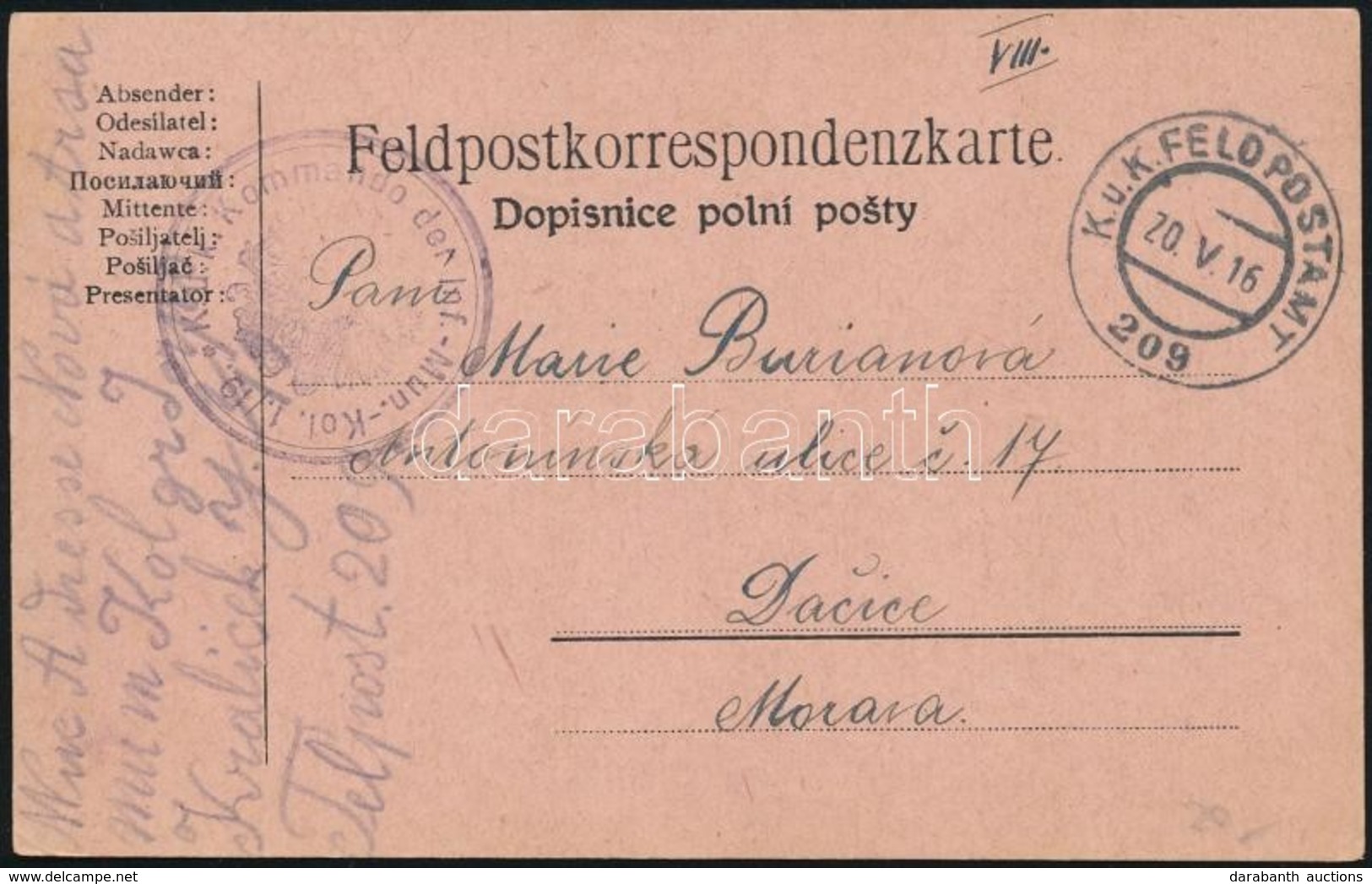 1916 - Sonstige & Ohne Zuordnung