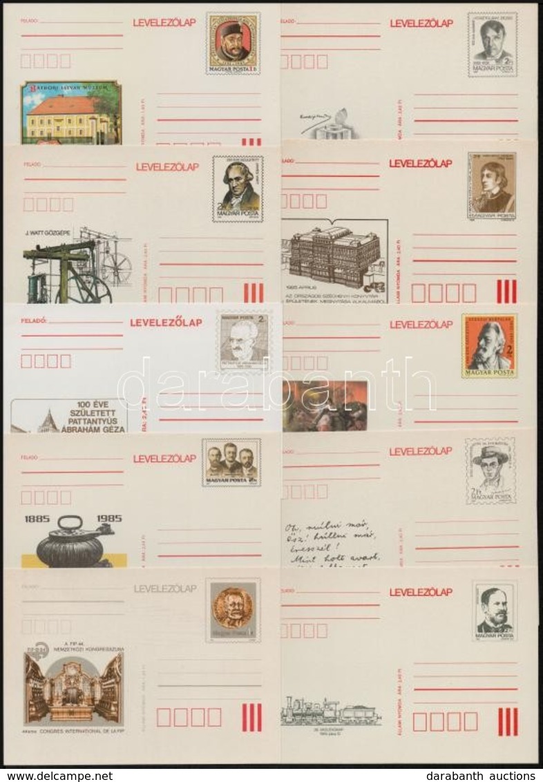 57 Klf Használatlan Díjjegyes Levelez?lap - Andere & Zonder Classificatie