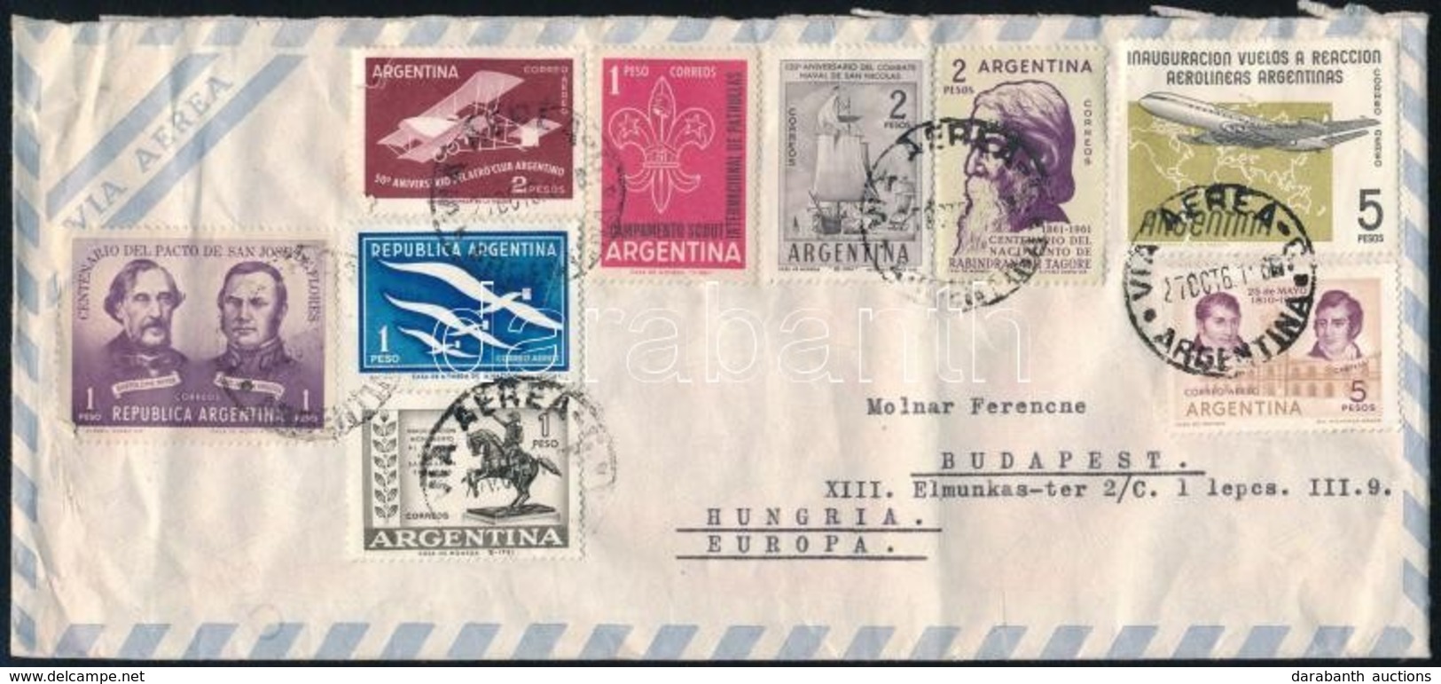 Argentína 1961 - Other & Unclassified
