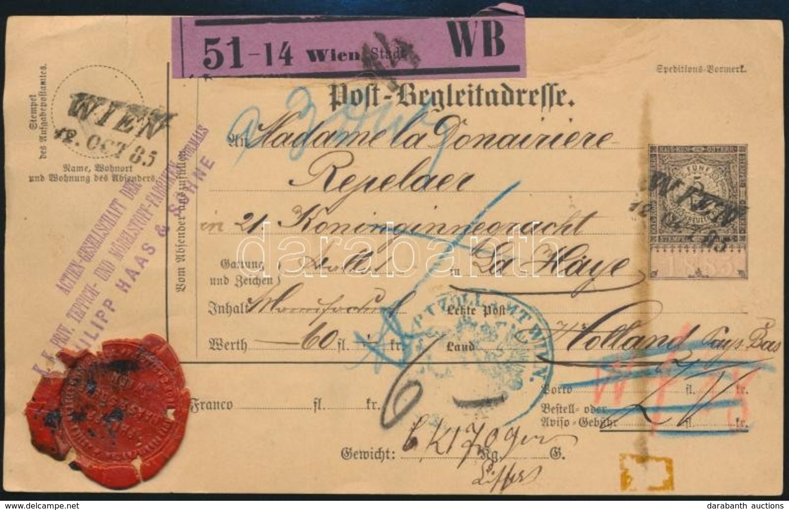 Ausztria 1885 - Other & Unclassified