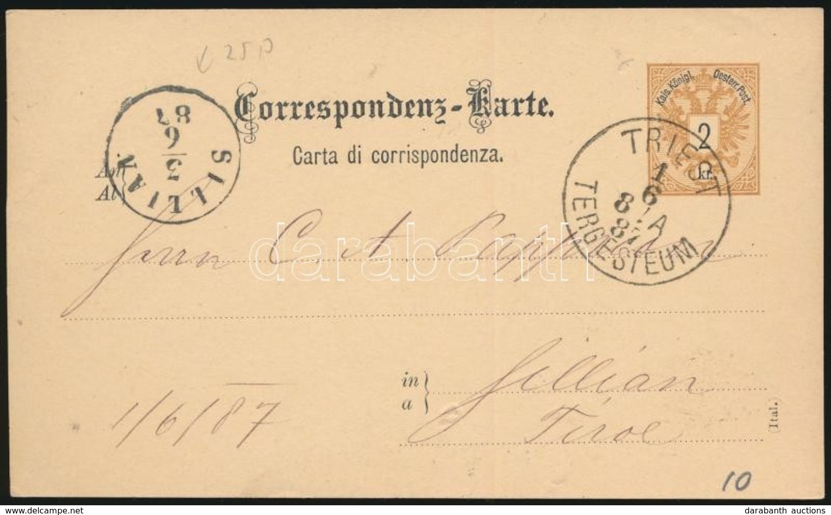 Ausztria 1887 - Other & Unclassified