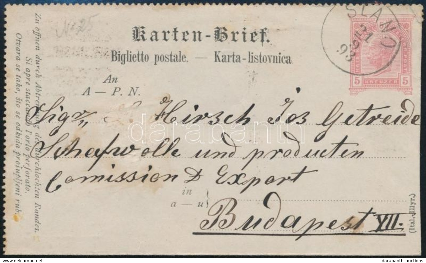 Ausztria 1893 - Other & Unclassified