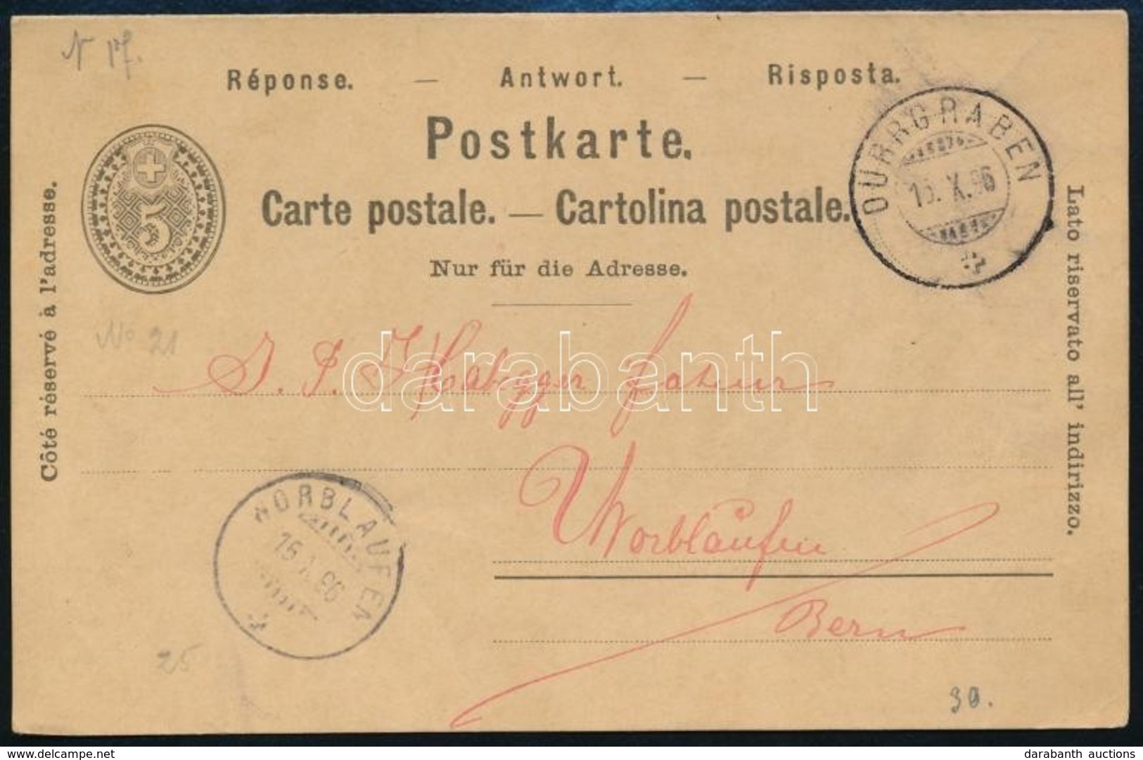 Ausztria 1896 - Andere & Zonder Classificatie