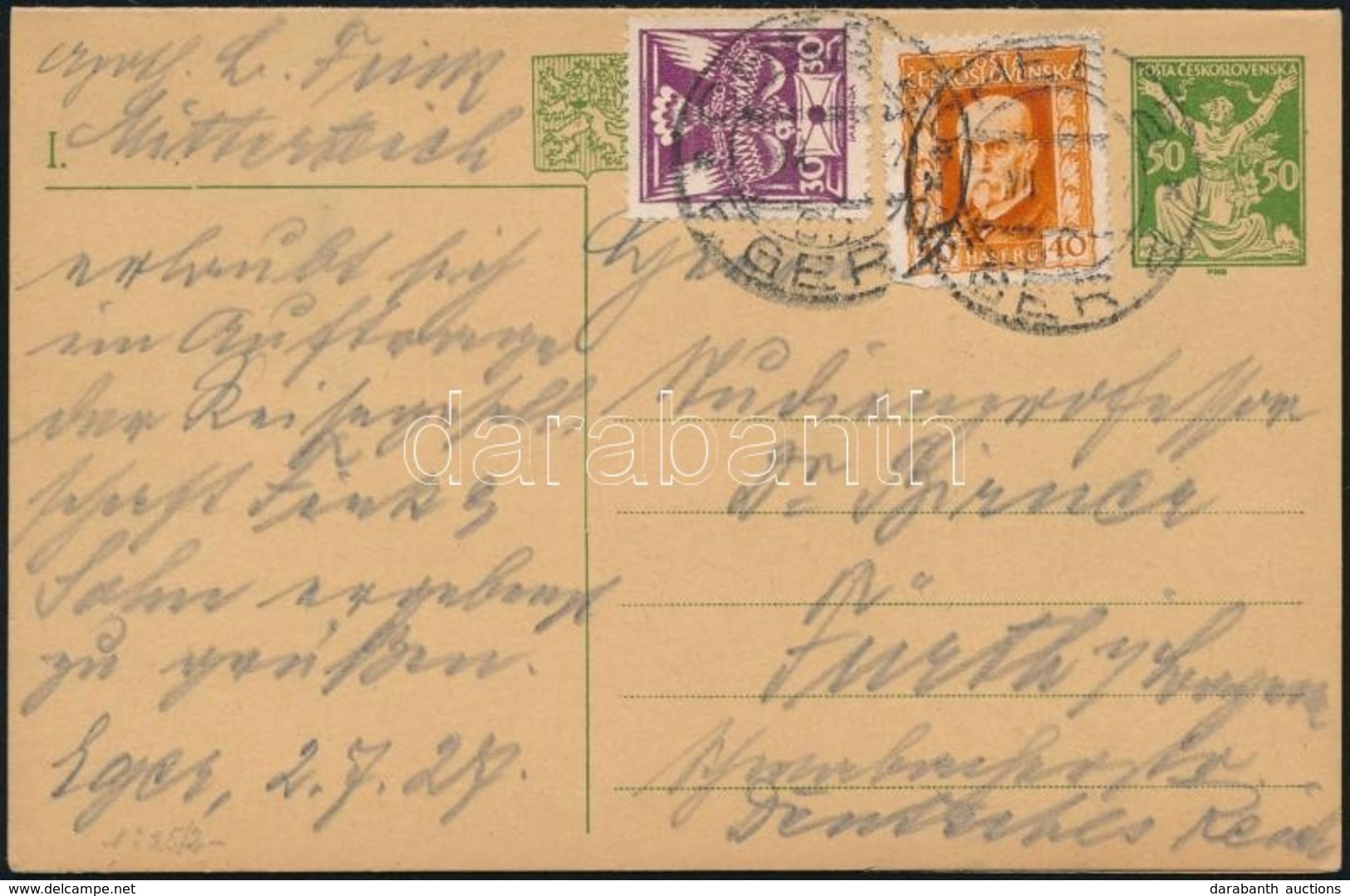 Csehszlovákia 1929 - Other & Unclassified