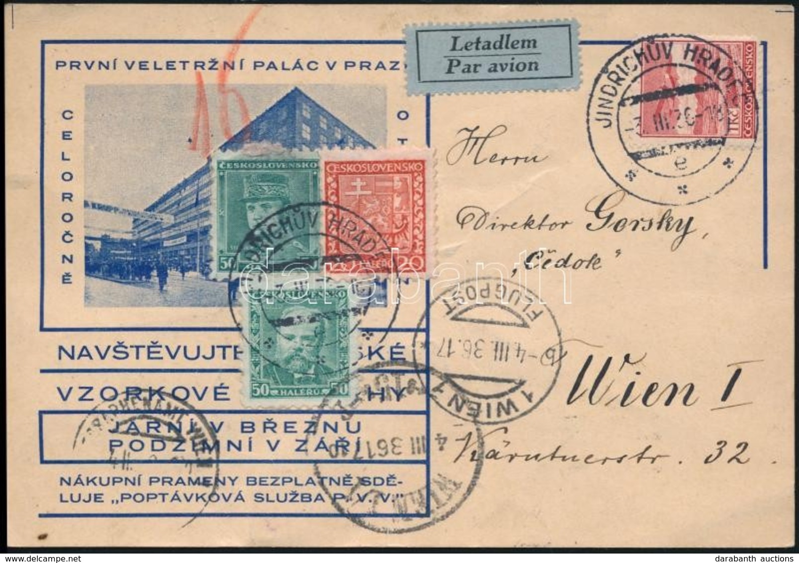 Csehszlovákia 1936 - Andere & Zonder Classificatie
