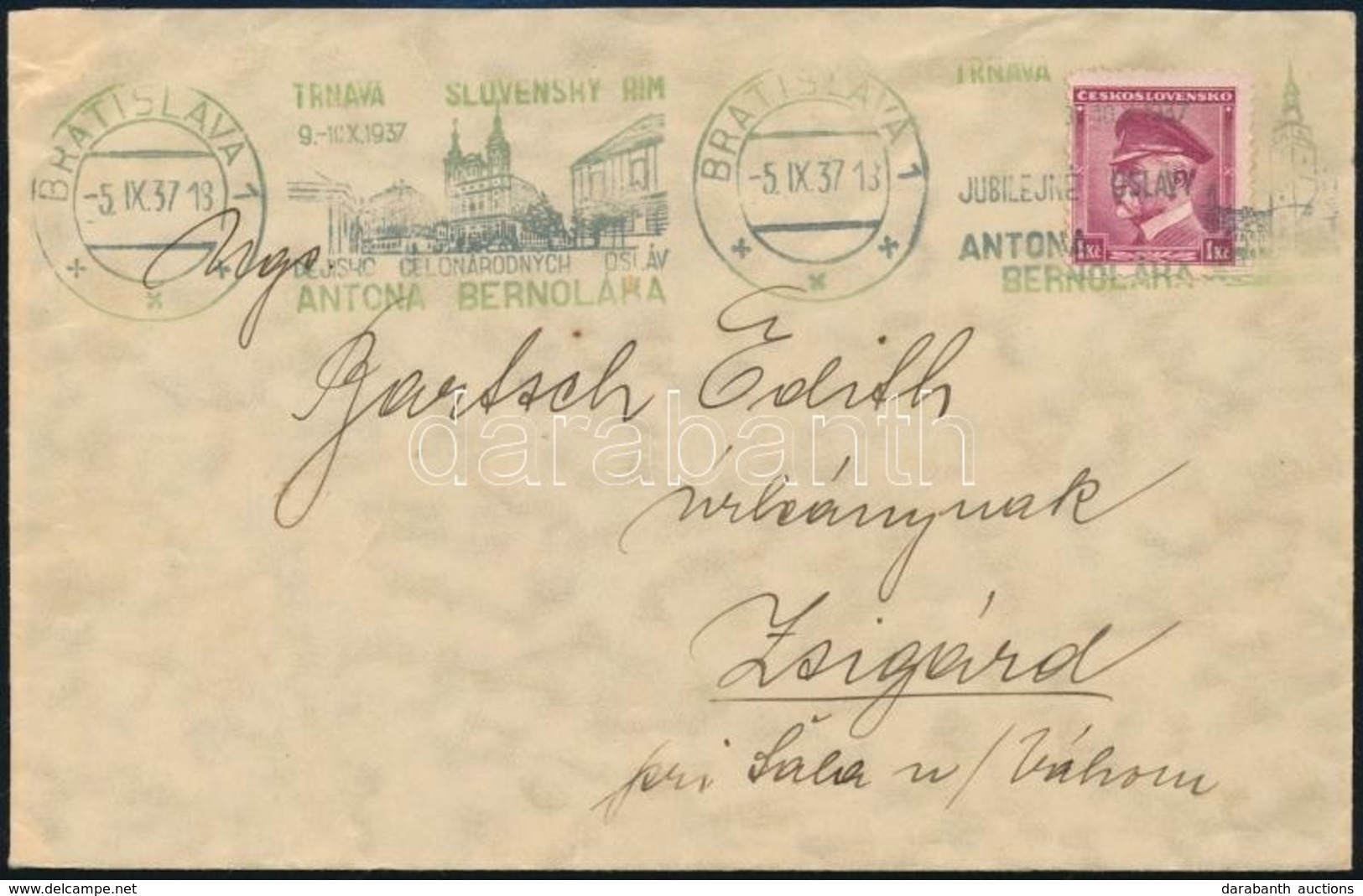 Csehszlovákia 1937 - Other & Unclassified