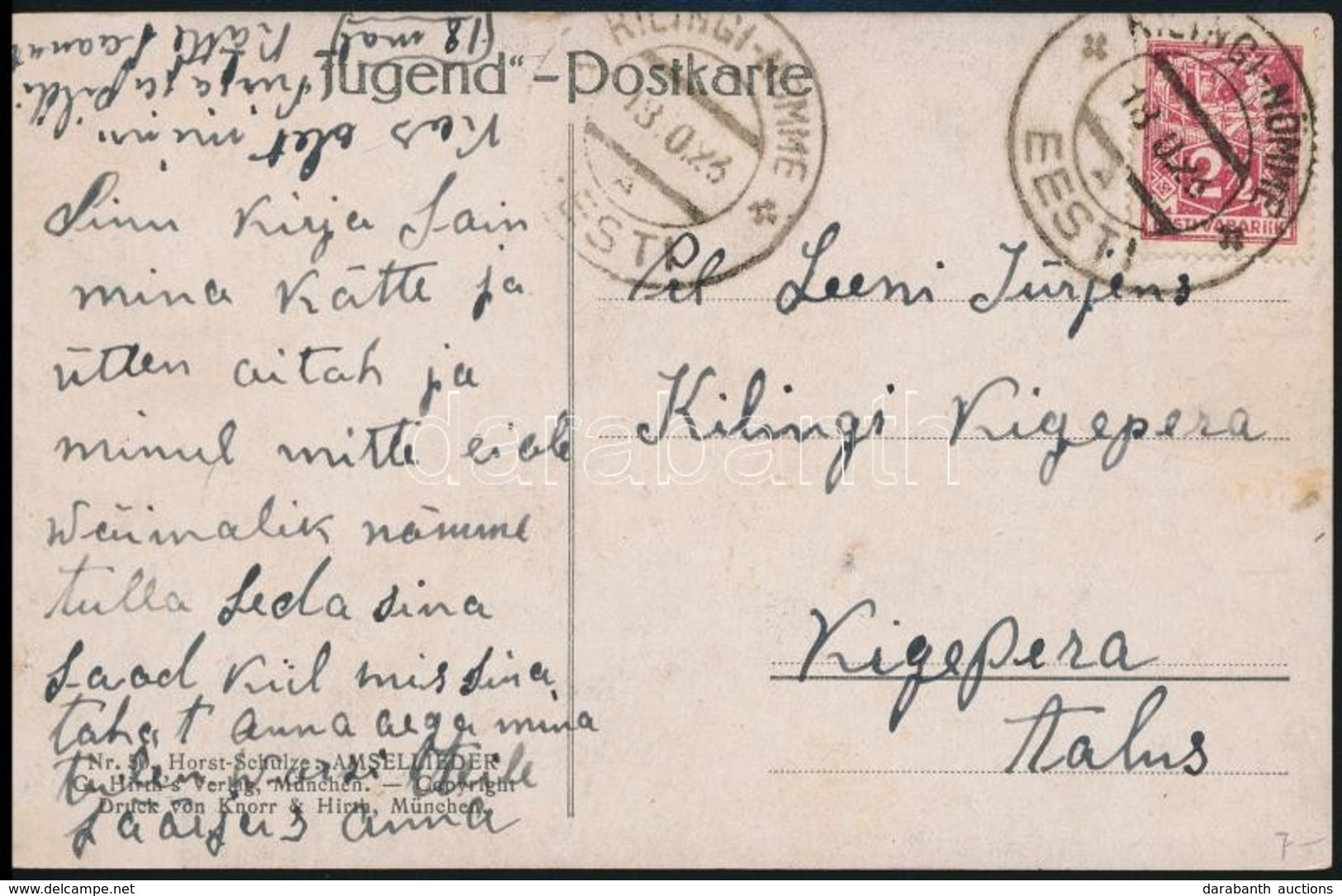 Észtország 1923 - Other & Unclassified