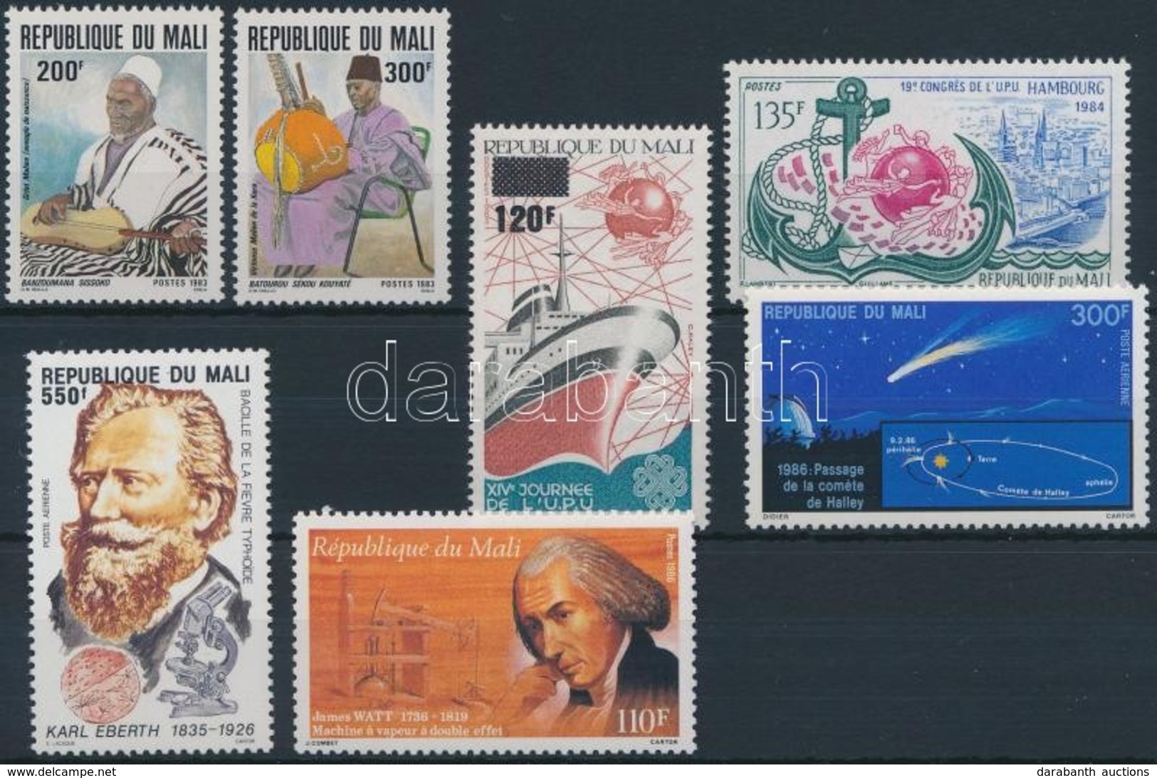 ** Mali 1983-1986 1 Sor + 5 Db Bélyeg - Andere & Zonder Classificatie