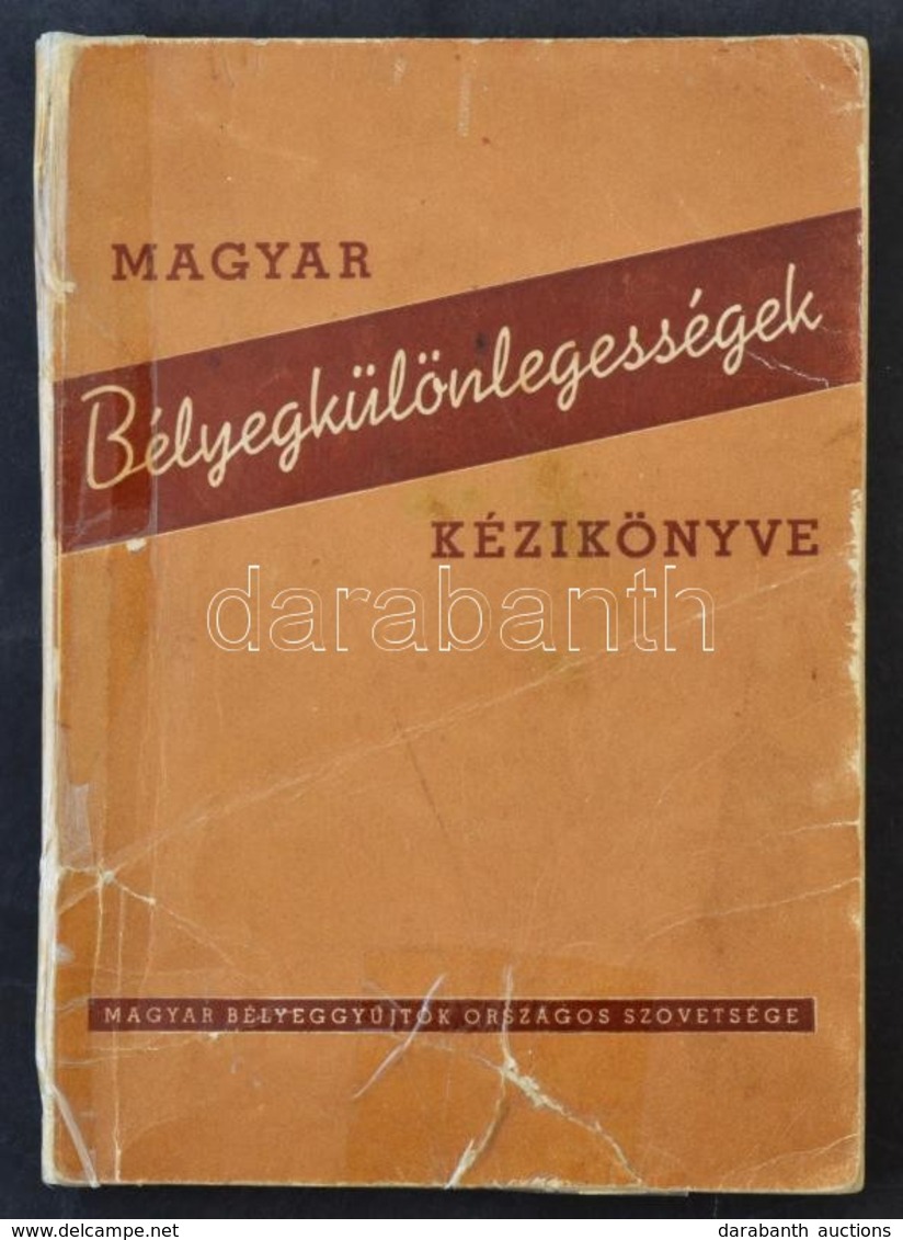 MABÉOSZ-Magyar Bélyegkülönlegességek Kézikönyve (1956) - Sonstige & Ohne Zuordnung