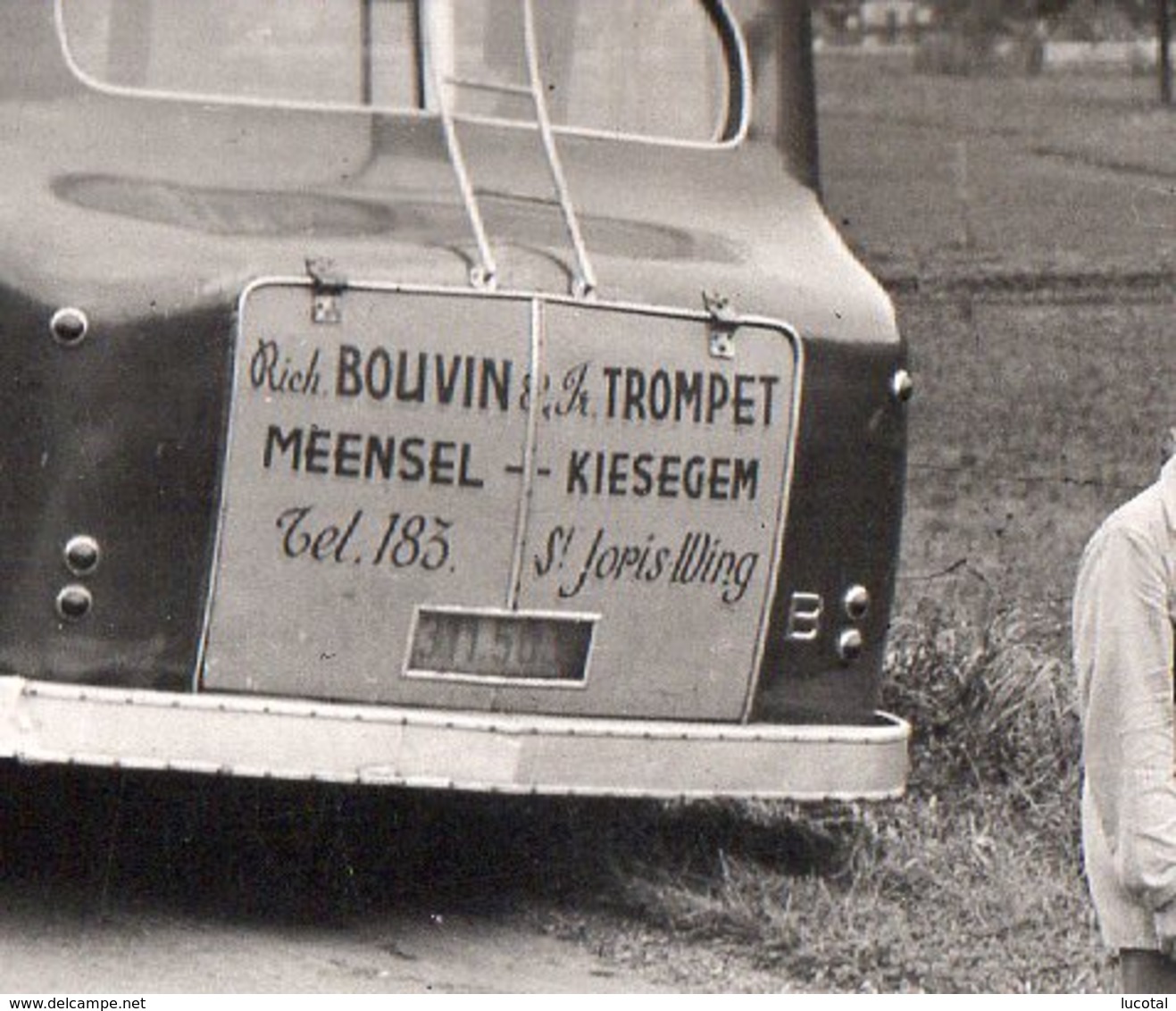 Hagelandse Lourdes Bedevaart - Foto - 9/18 Augustus 1951 - Autocar 't Hageland Bouvin & Trompet, Meensel - Kiesegem - Lieux