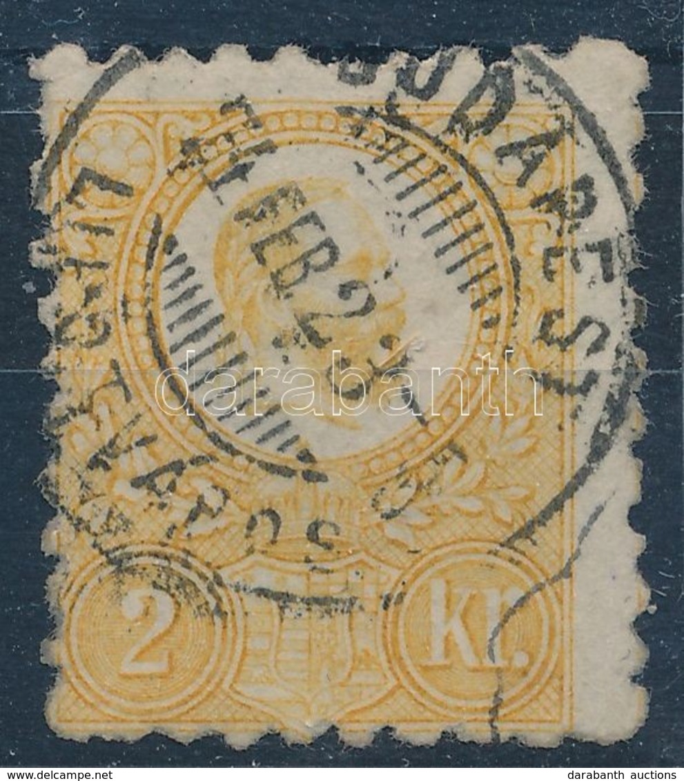 O 1871 Réznyomat 2kr Sárga (4.500) - Altri & Non Classificati