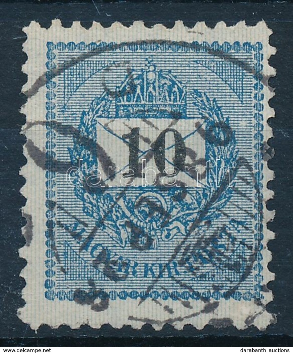 O 1898 10kr 11 1/2 Fogazással (15.000) - Andere & Zonder Classificatie