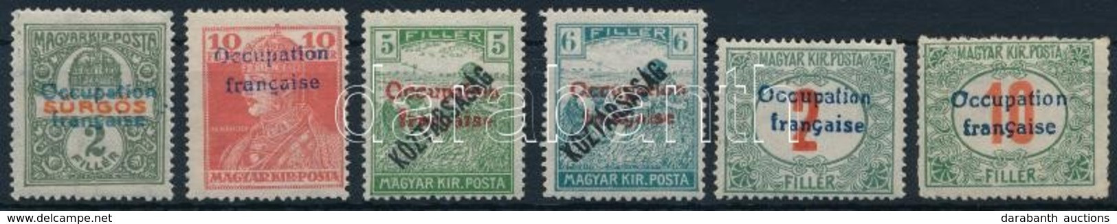 ** * Arad 1919 6 Klf Bélyeg Garancia Nélkül (**17.700) - Altri & Non Classificati