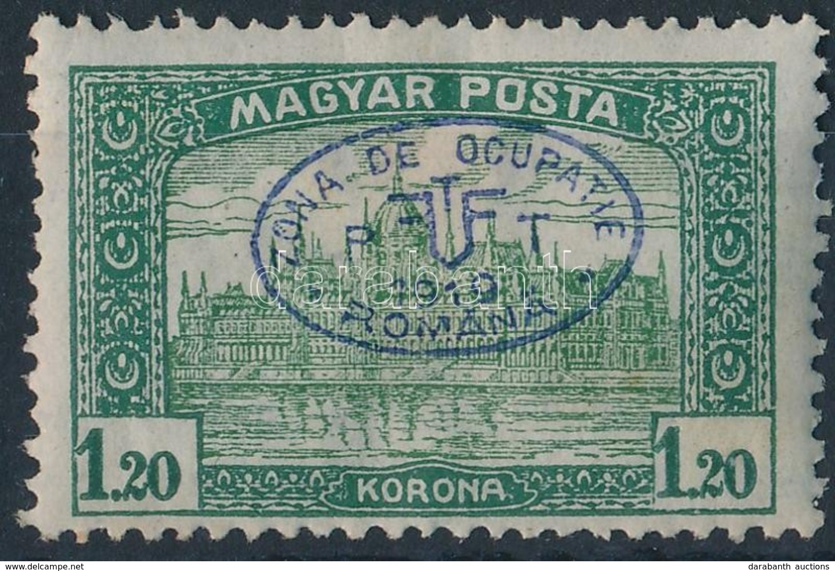 * Debrecen I. 1919 Magyar Posta 1,20f Garancia Nélkül (**50.000) - Andere & Zonder Classificatie