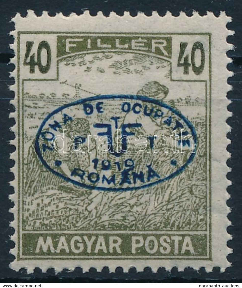 * Debrecen I. 1919 Magyar Posta 40f Garancia Nélkül (*32.500) - Sonstige & Ohne Zuordnung