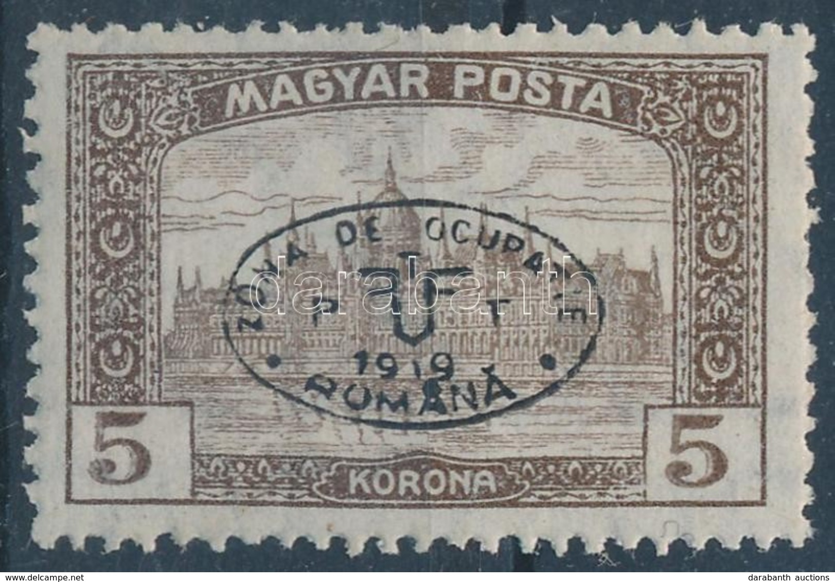 ** Debrecen II. 1919 Magyar Posta 5K (350.000) Garancia Nélkül - Andere & Zonder Classificatie