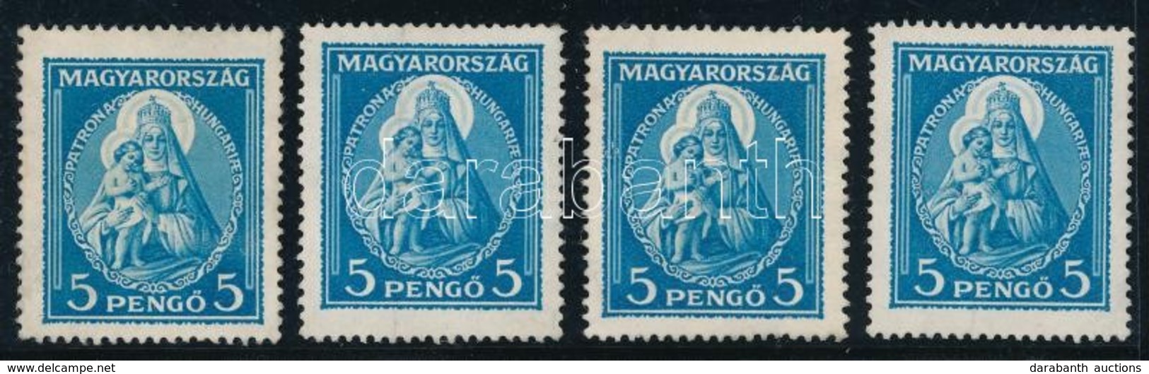 (*) 1932 Nagy Madonna 4 Db 5P - Sonstige & Ohne Zuordnung