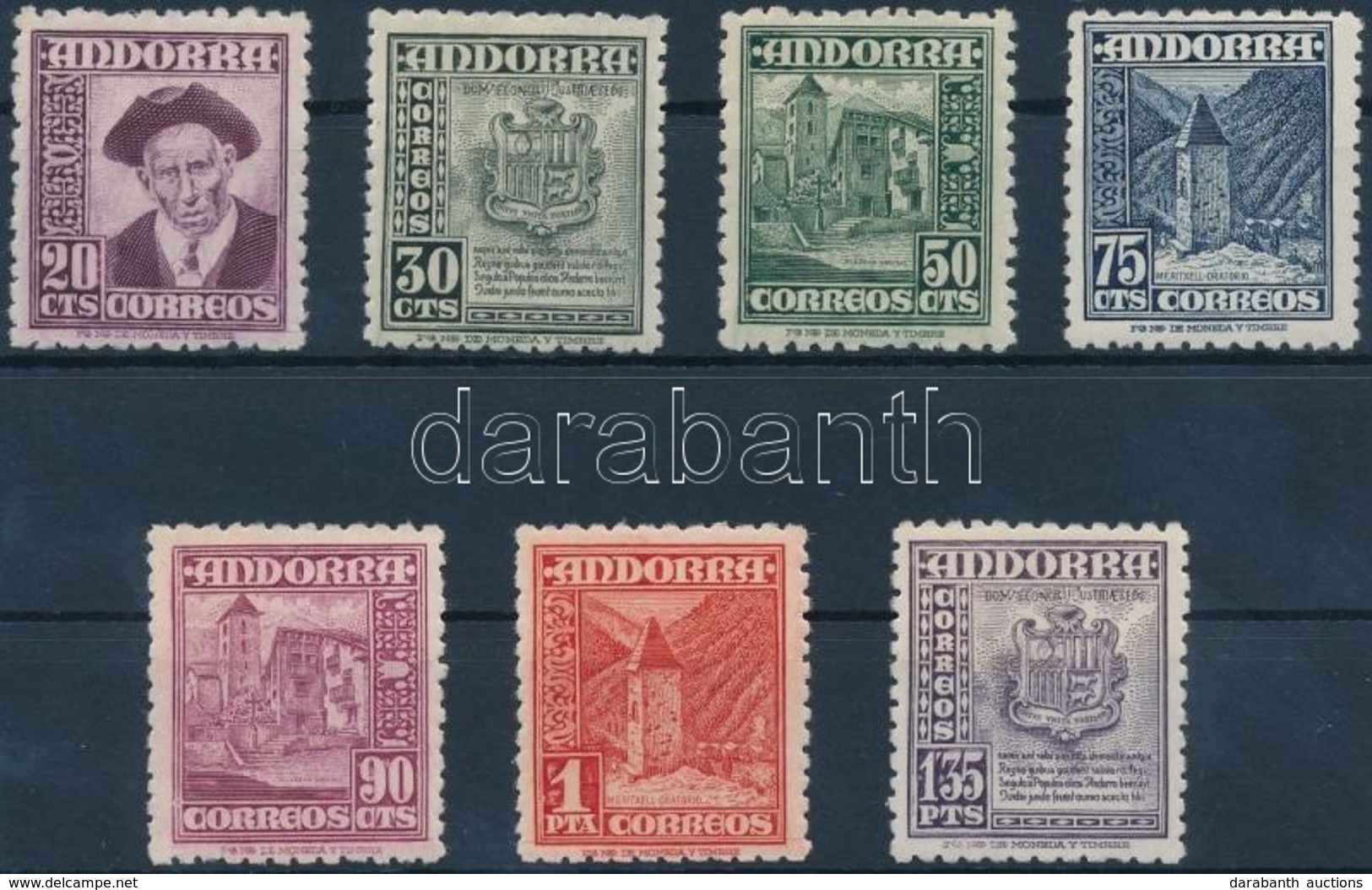 ** 1948 Mi 44-50 ( 50 Gumihiba/ Gum Disturbance) - Altri & Non Classificati